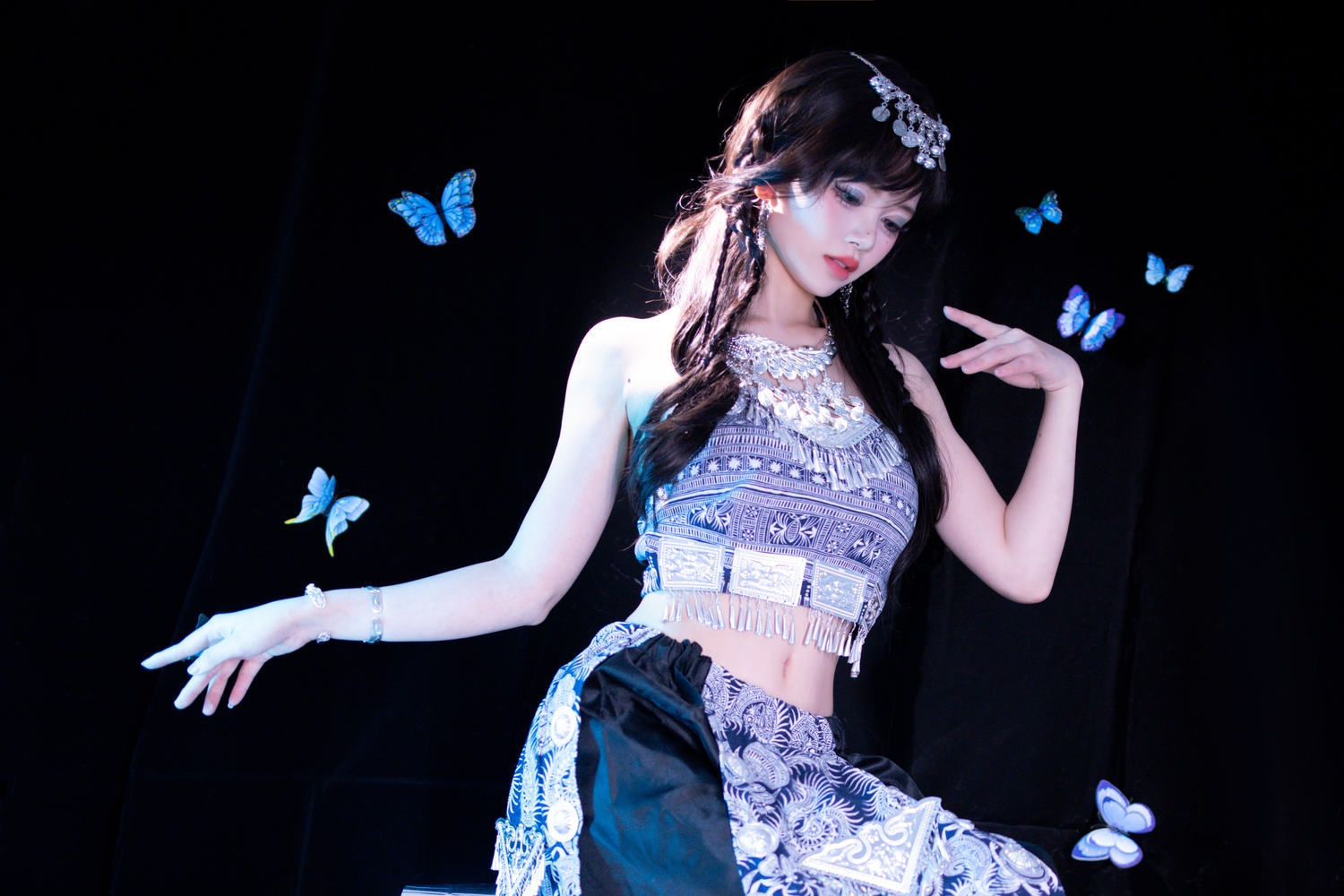 星黛鹿鹿（千反田鹿子）苗疆蓝蝶 [52P-337MB]