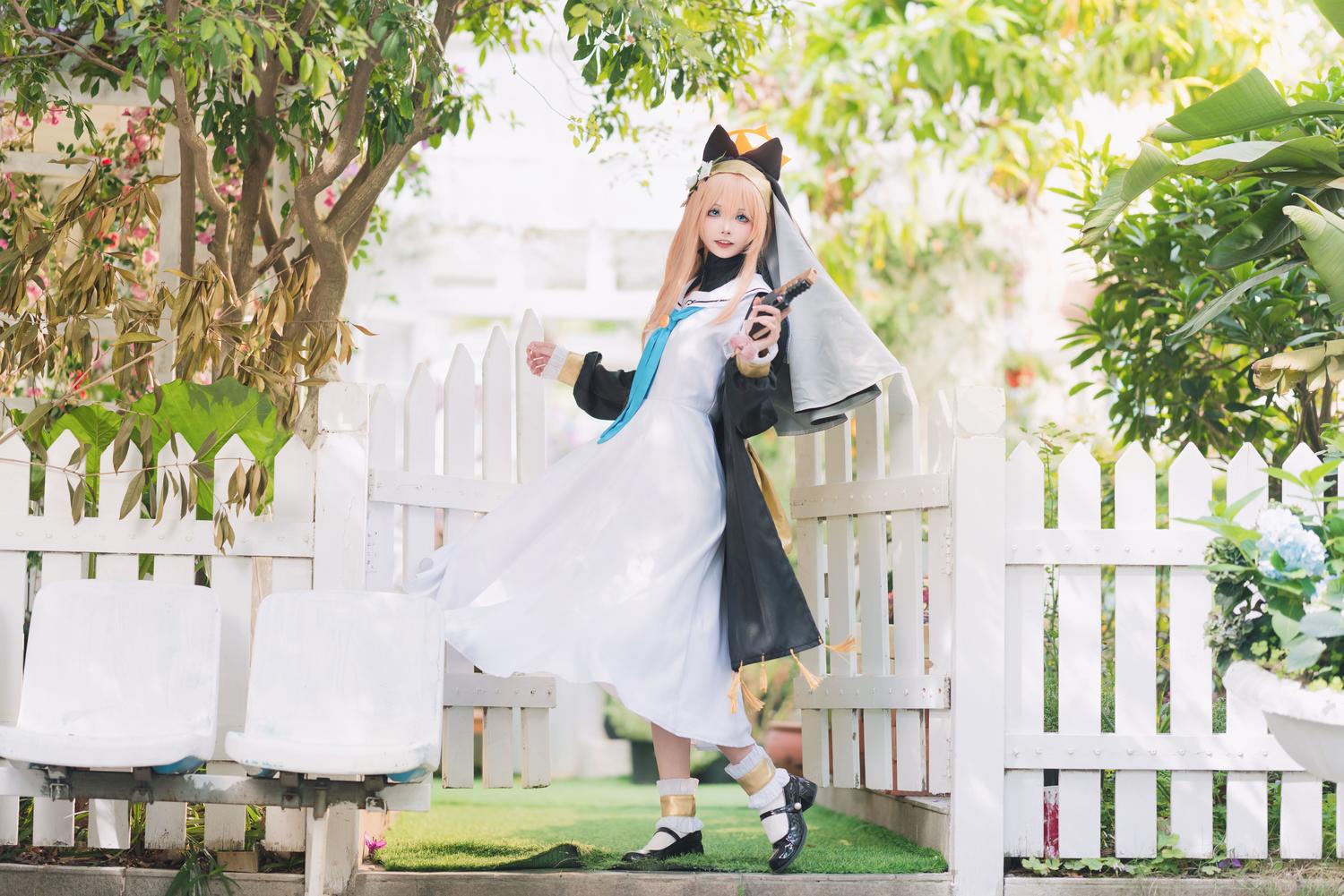 艾西aiwest 碧蓝档案伊落玛丽 修女 [40P-120MB]