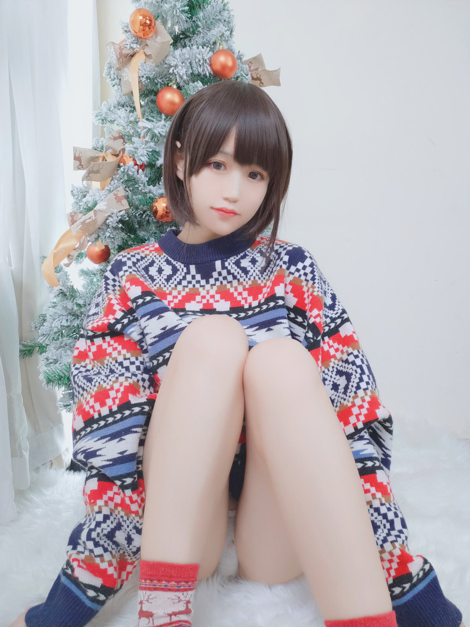 小仓千代w - 可可爱爱毛衣图 [20P]