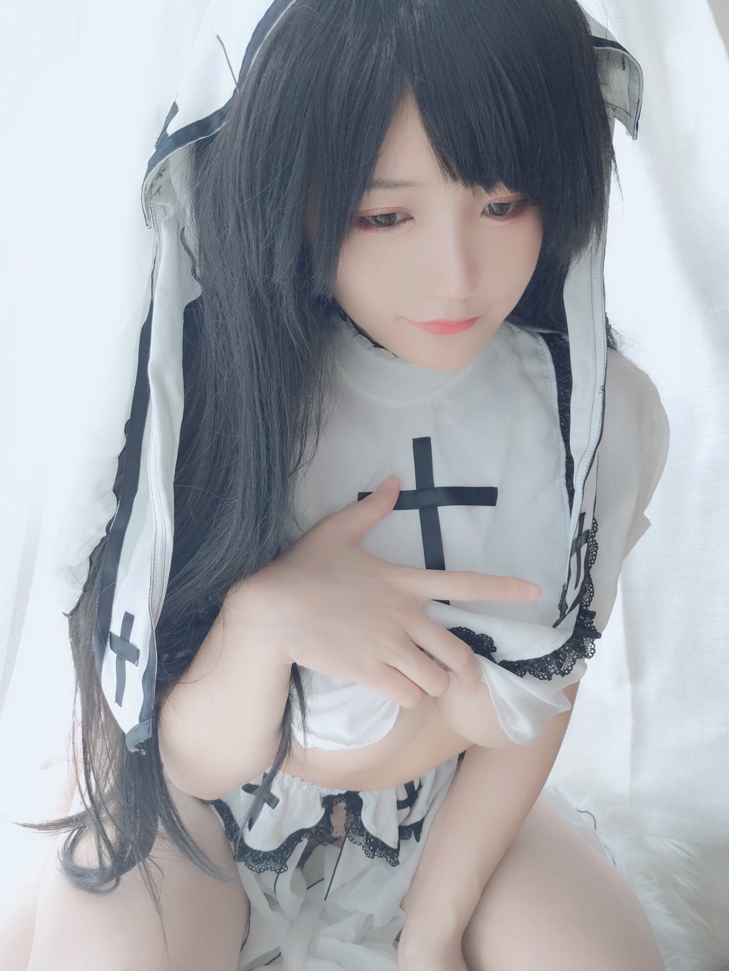 小仓千代w - 可可爱爱修女 [30P]