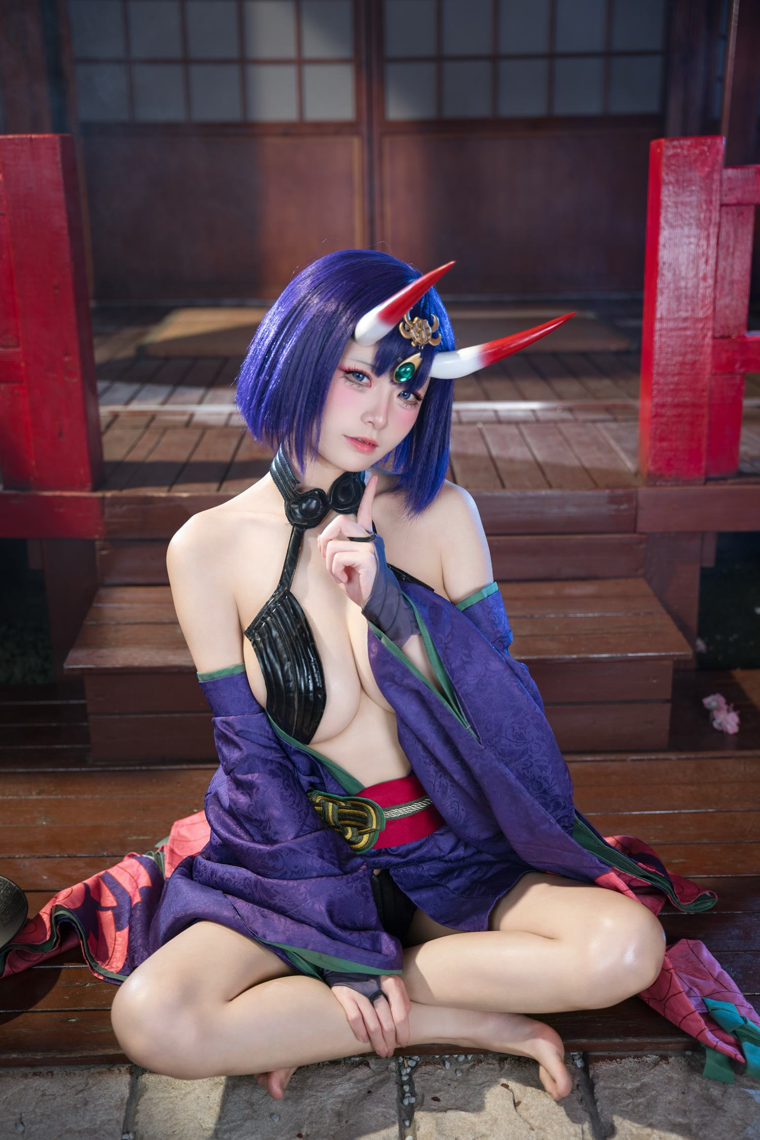 九柒喵 酒吞童子 原皮 [92P-810MB]