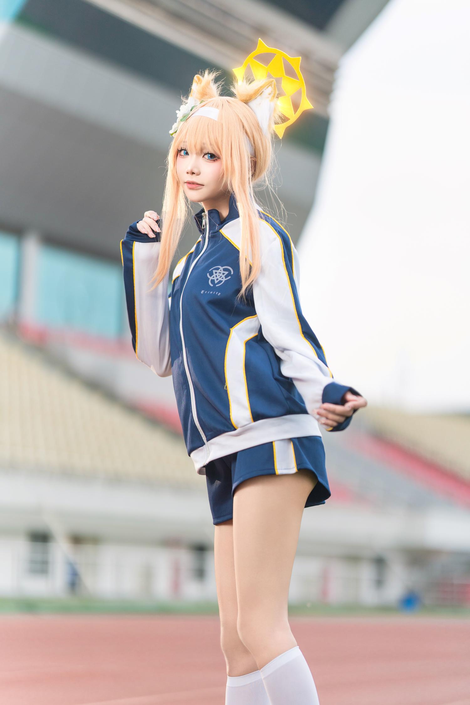 艾西aiwest 碧蓝档案伊落玛丽 体操服 [44P-178MB]