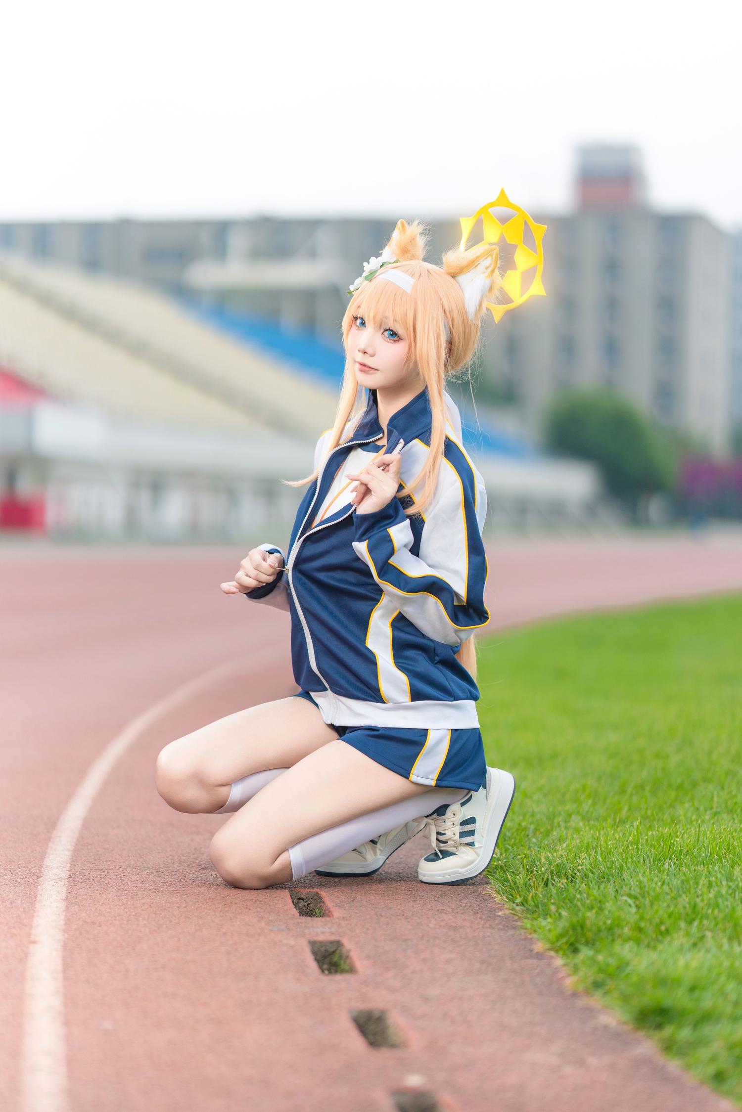 艾西aiwest 碧蓝档案伊落玛丽 体操服 [44P-178MB]