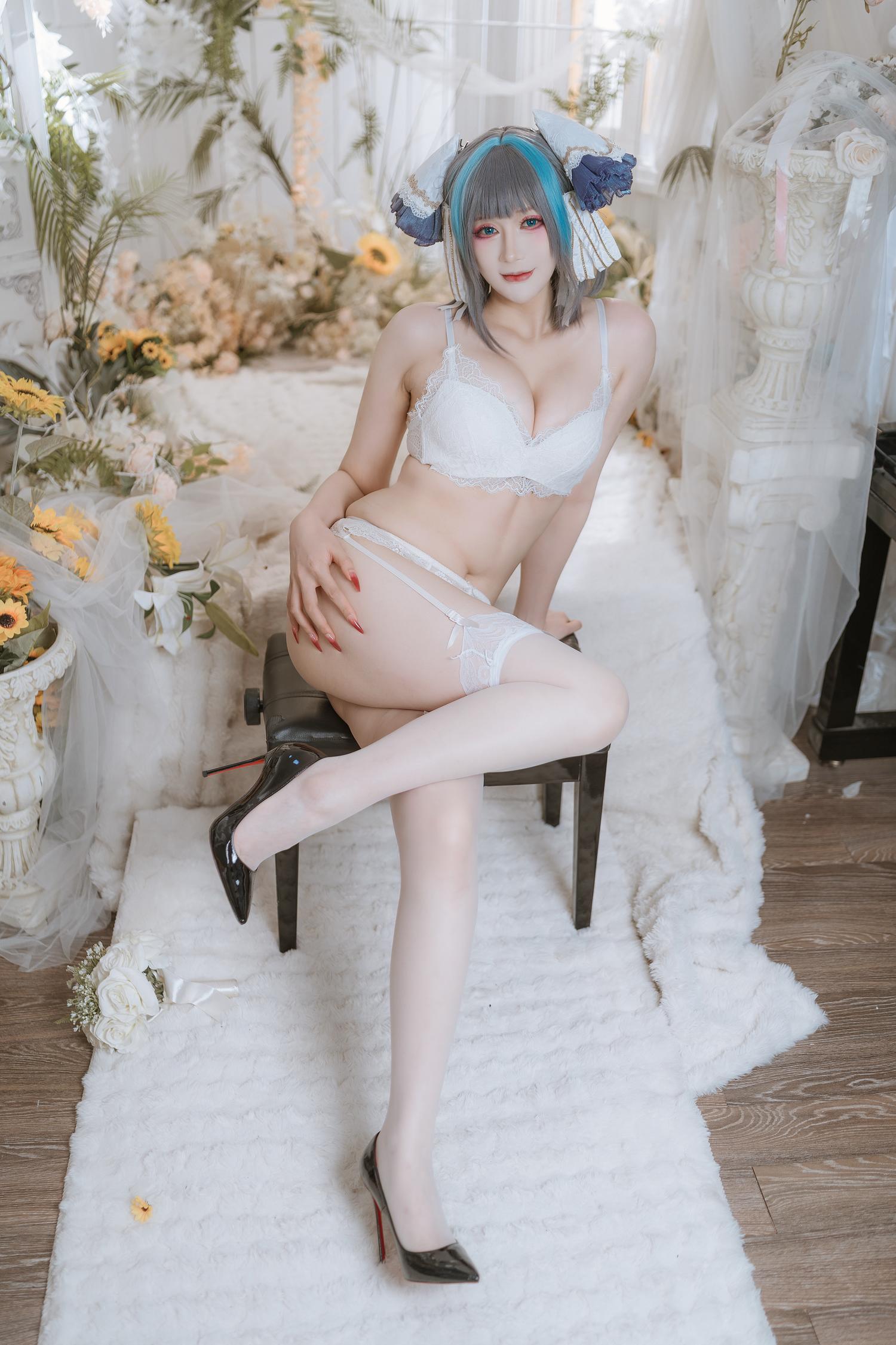 兔胖胖min 柴郡 礼服 [40P-674MB]