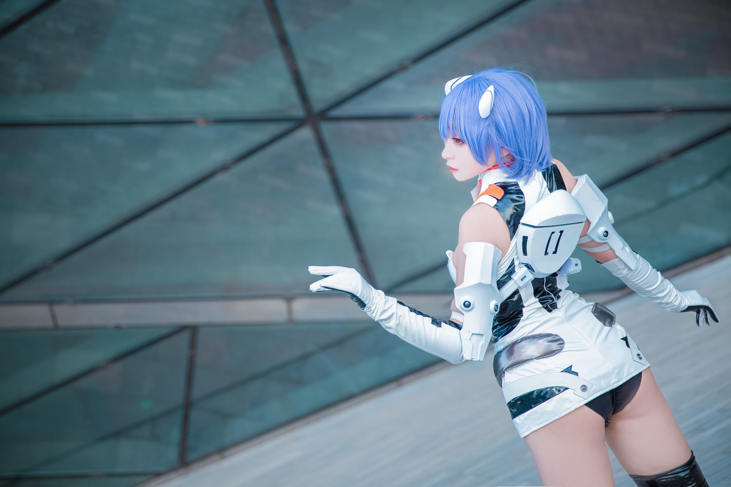 恩田直幸 - 白色战斗服绫波丽 [10P]