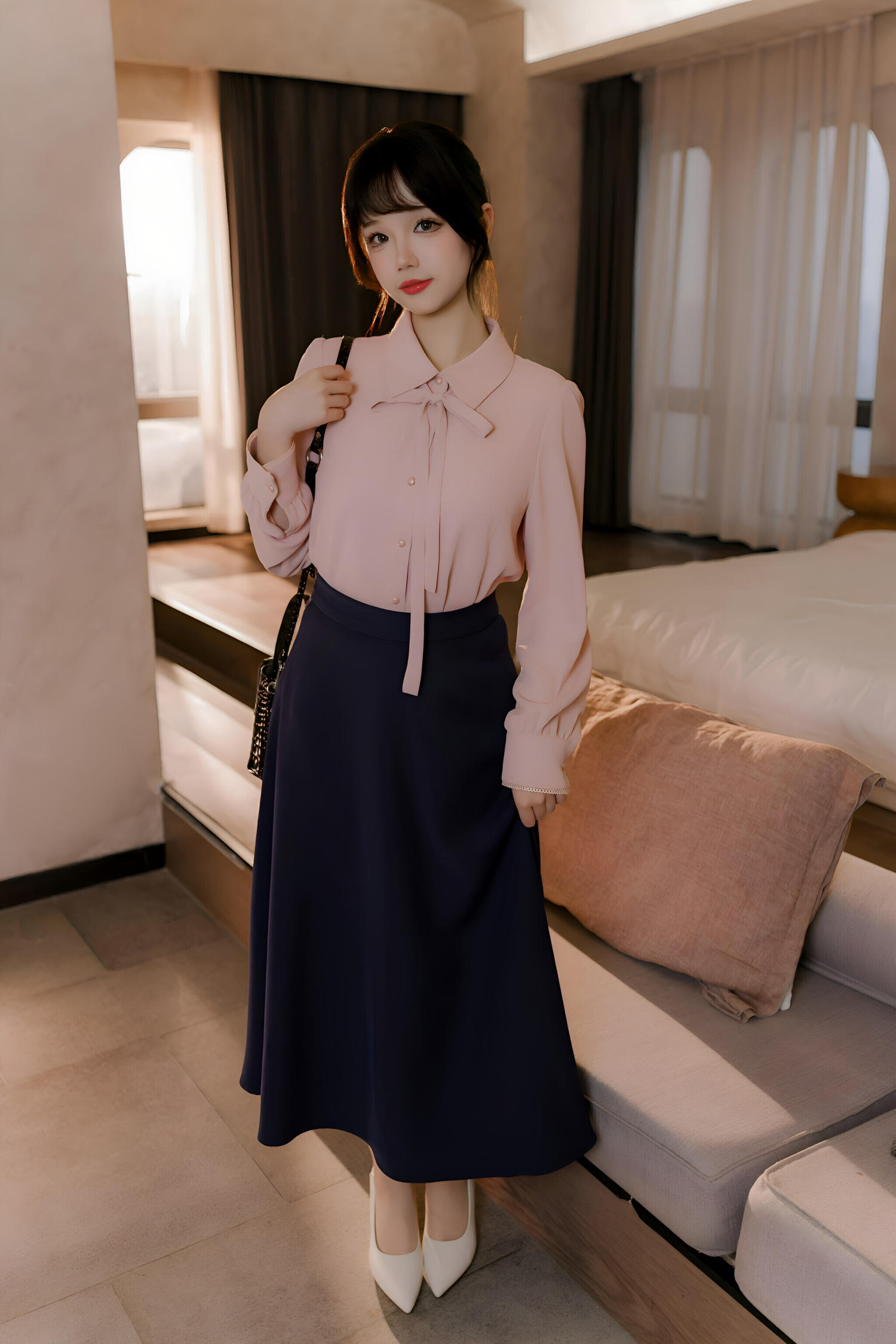 雪晴Astra 肉丝通勤OL [71P1V-1.36GB]