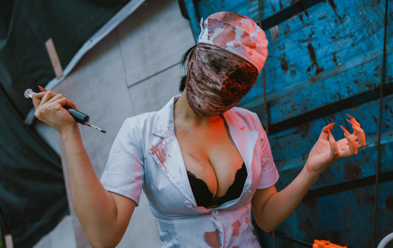 兔胖胖min 寂静岭丧尸护士 [41P-321MB]