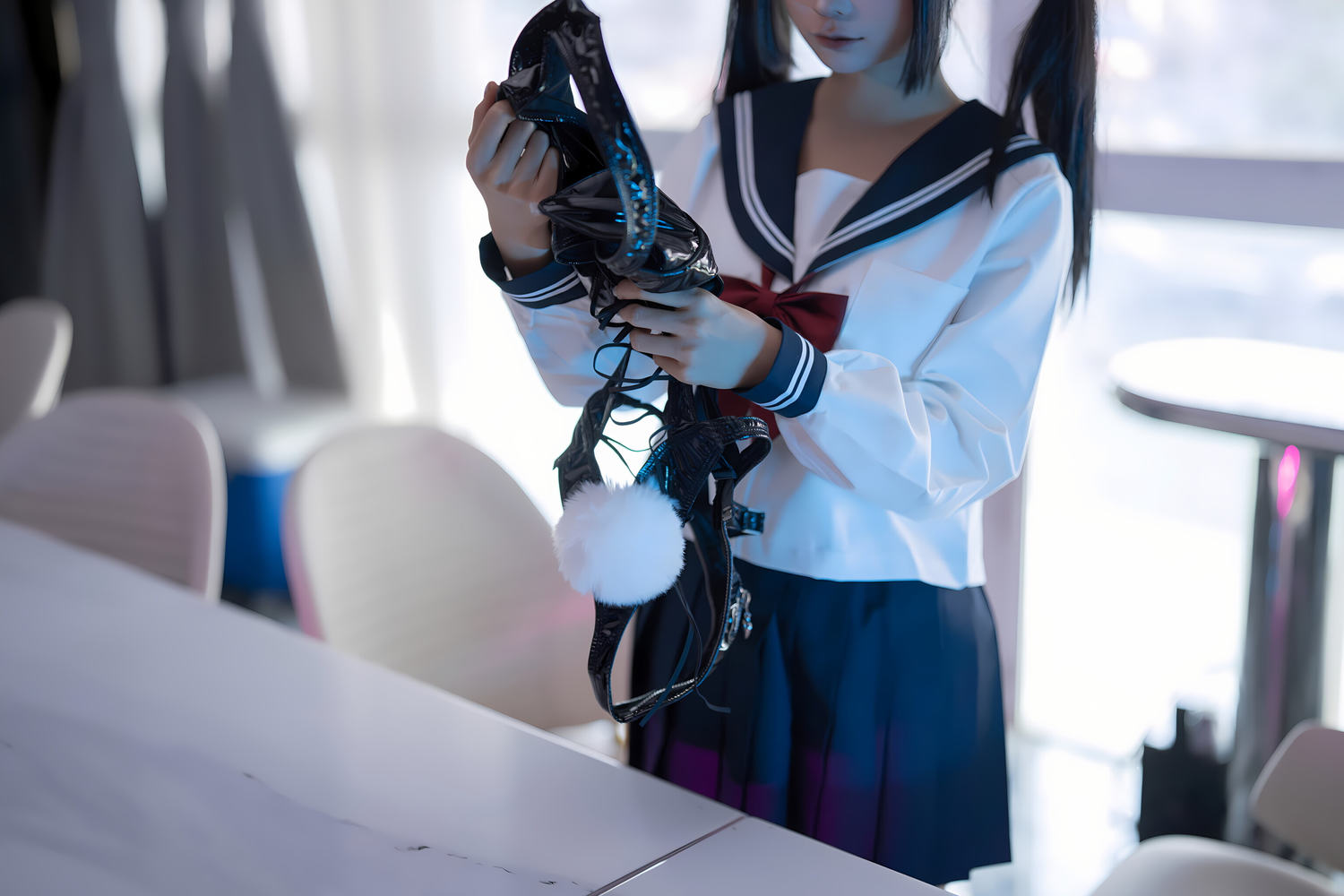 蠢沫沫 学妹的兼职 [266P1V-3.17GB]