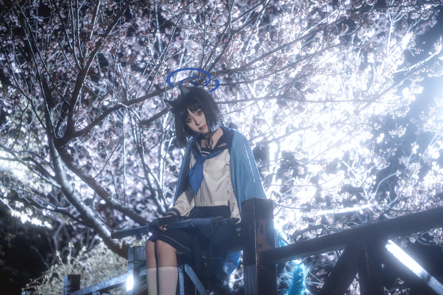 矢量鱼 蔚蓝档案 桐生桔梗 [28P-166MB]