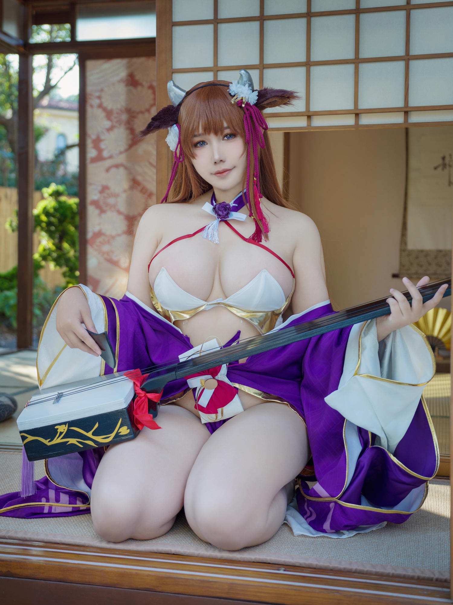 麻花麻花酱 碧蓝航线 樫野 牛牛 [28P1V-339MB]