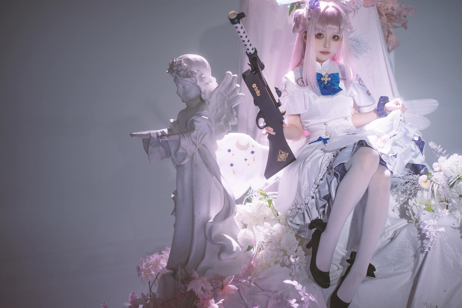 矢量鱼 蔚蓝档案 圣园未花 [27P-327MB]