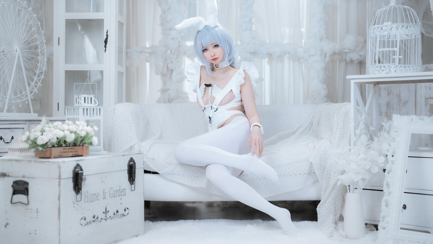 樱岛嗷 恶毒兔女郎 [19P-162MB]