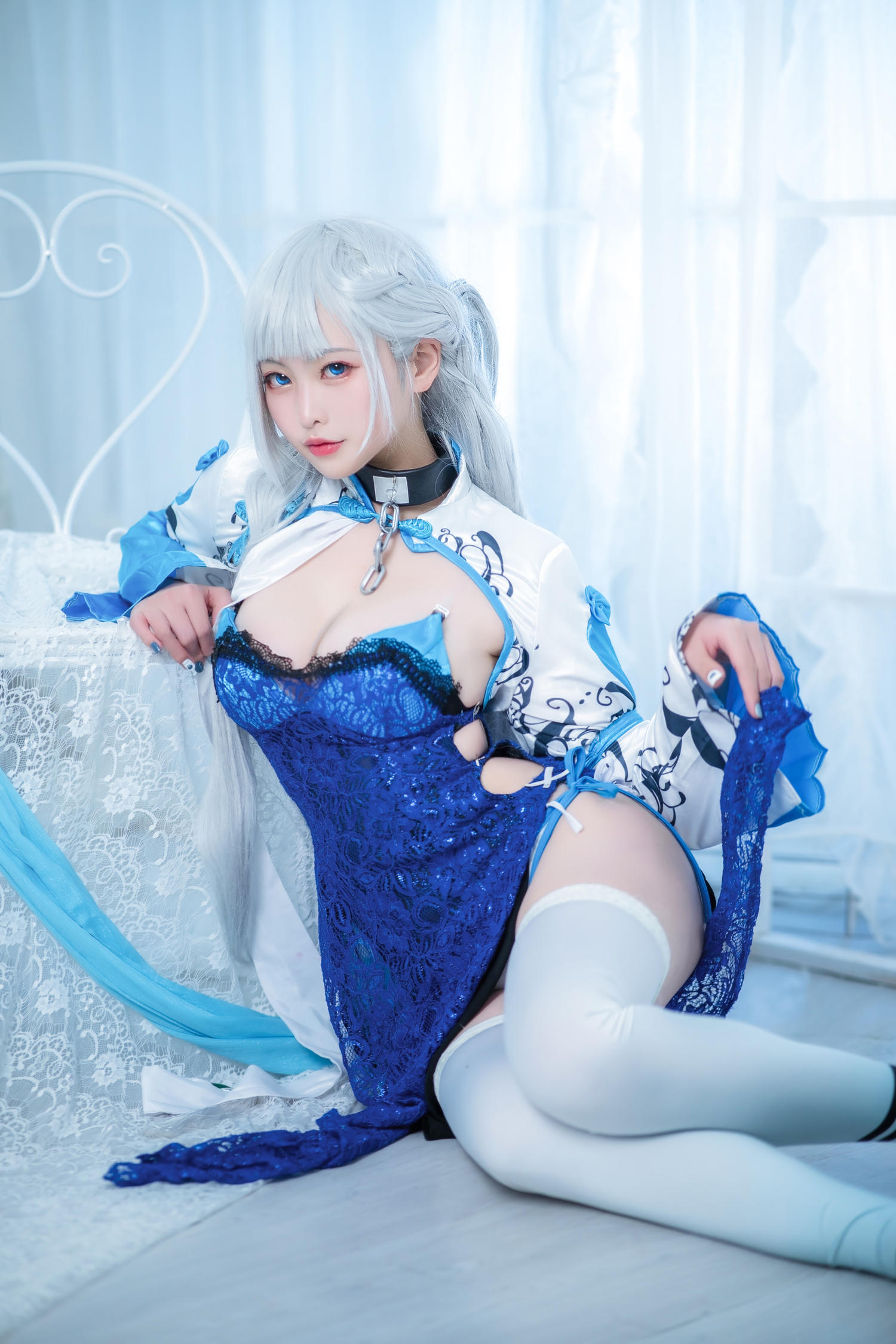 樱岛嗷 贝尔法斯特旗袍 [15P-144MB]