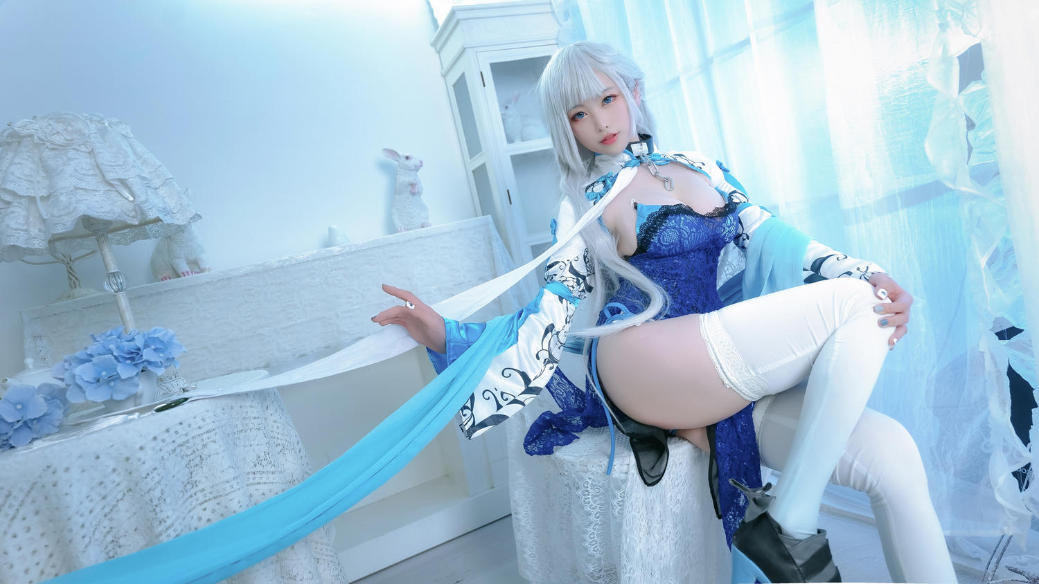 樱岛嗷 贝尔法斯特旗袍 [15P-144MB]