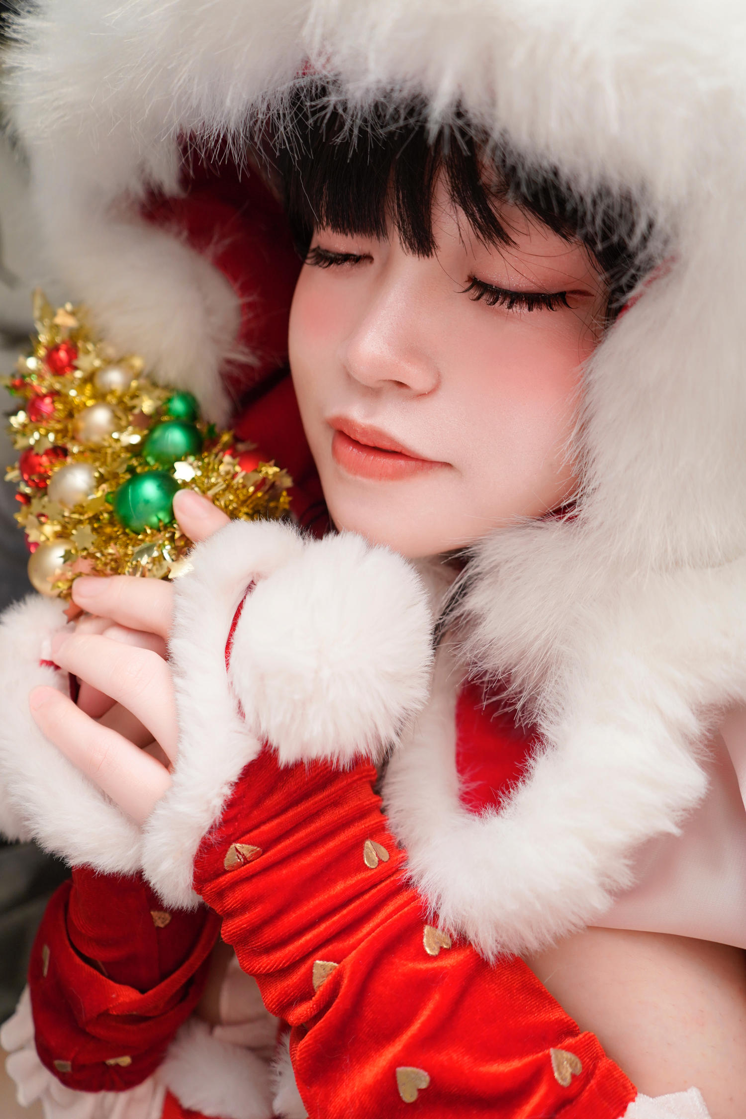 毛毛帽 - 圣诞帽 [97P]