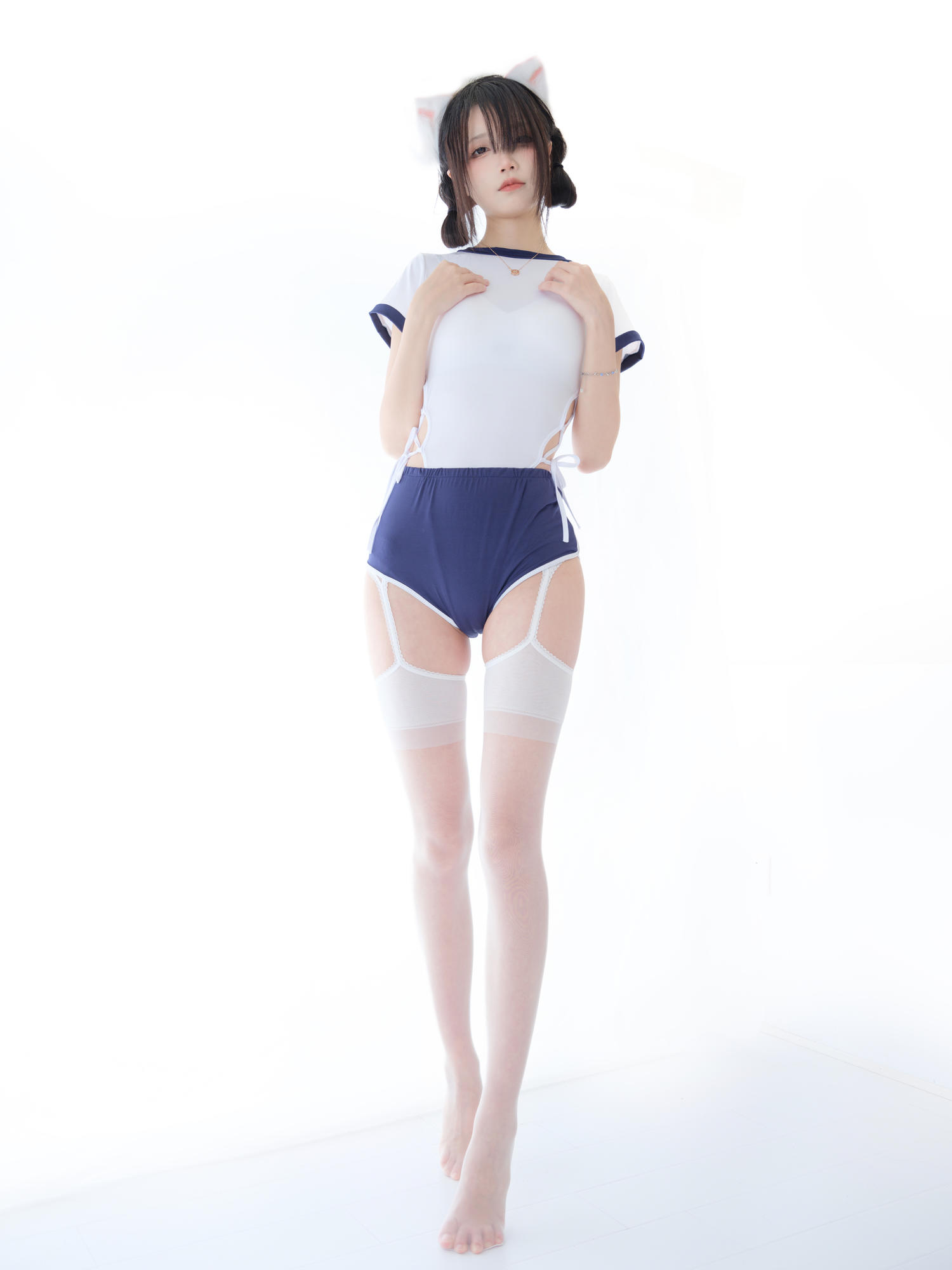 五更百鬼 体操服猫耳 [13P-80MB]