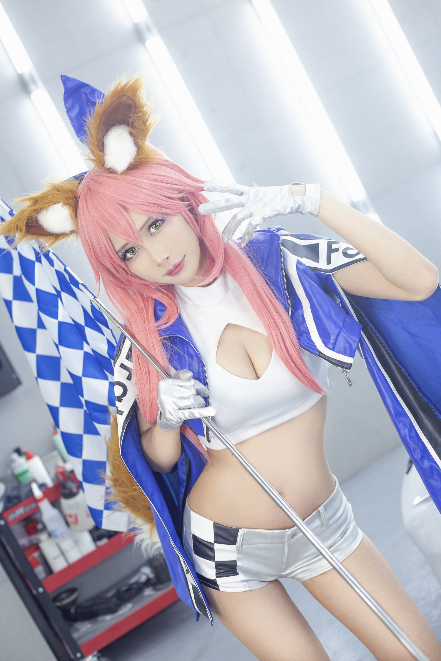 饿小璇 - 玉藻賽車服 [12P]