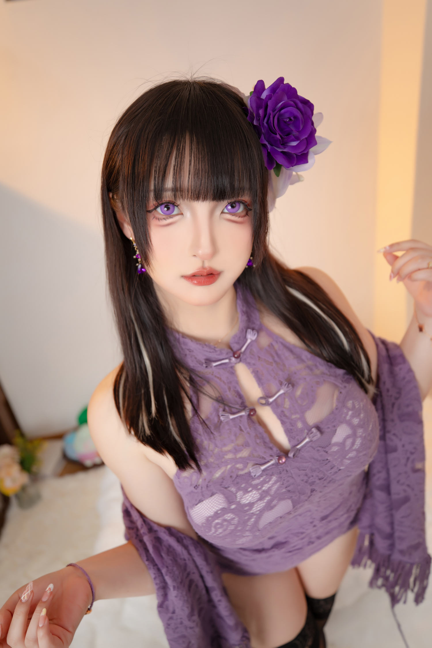 神楽坂真冬 紫色心情 [75P2V-422MB]