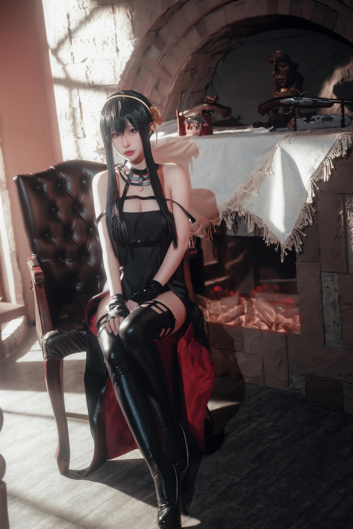 清水由乃 间谍过家家 约尔战斗服 [30P-487MB]