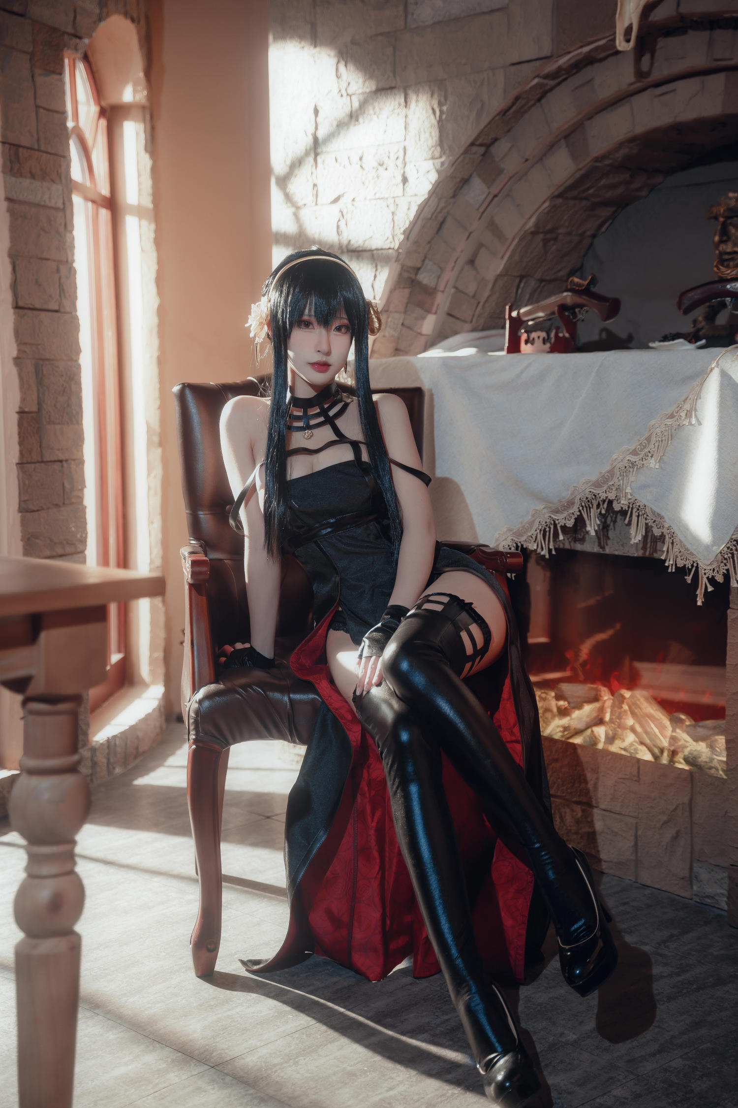 清水由乃 间谍过家家 约尔战斗服 [30P-487MB]