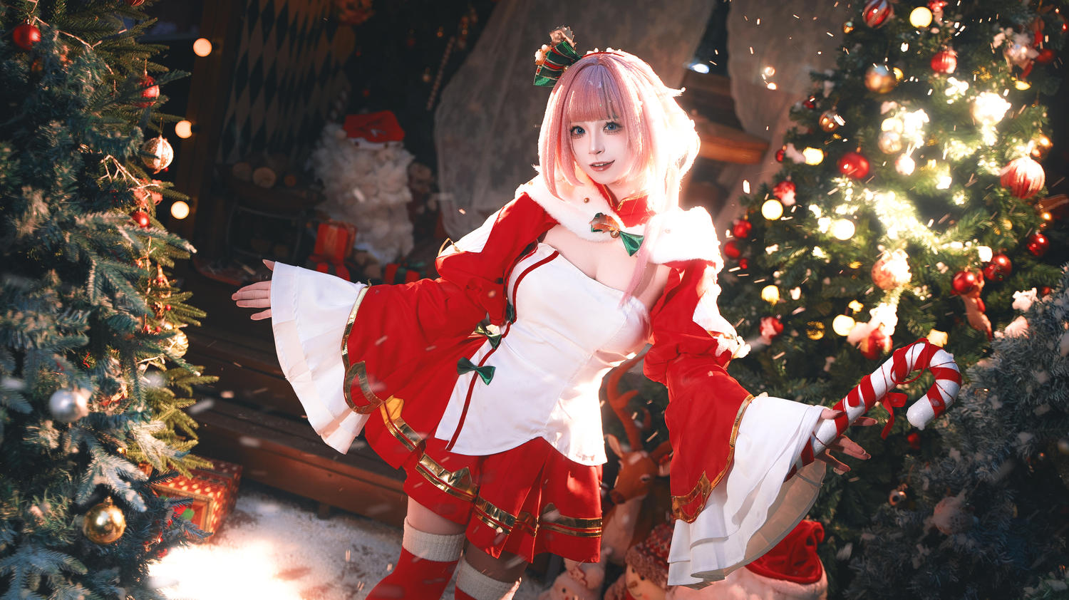 冉冉不甜v - 爱莉希雅圣诞 [33P]