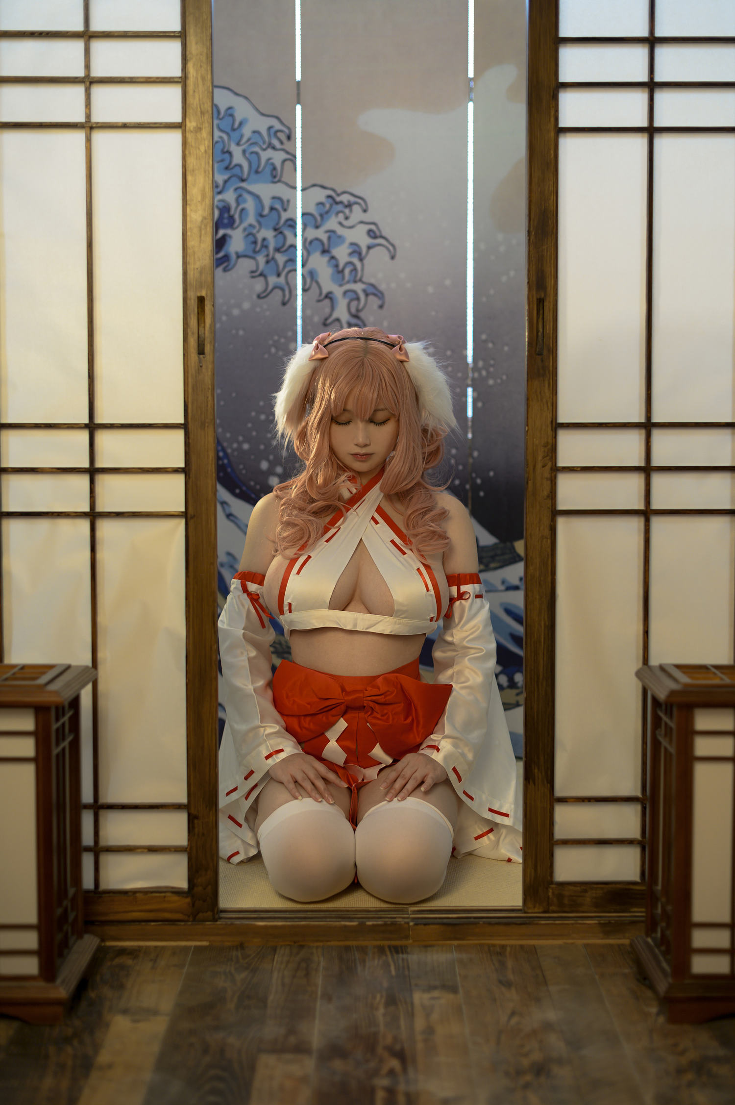 Paki酱 – 巫女兔 [45P]