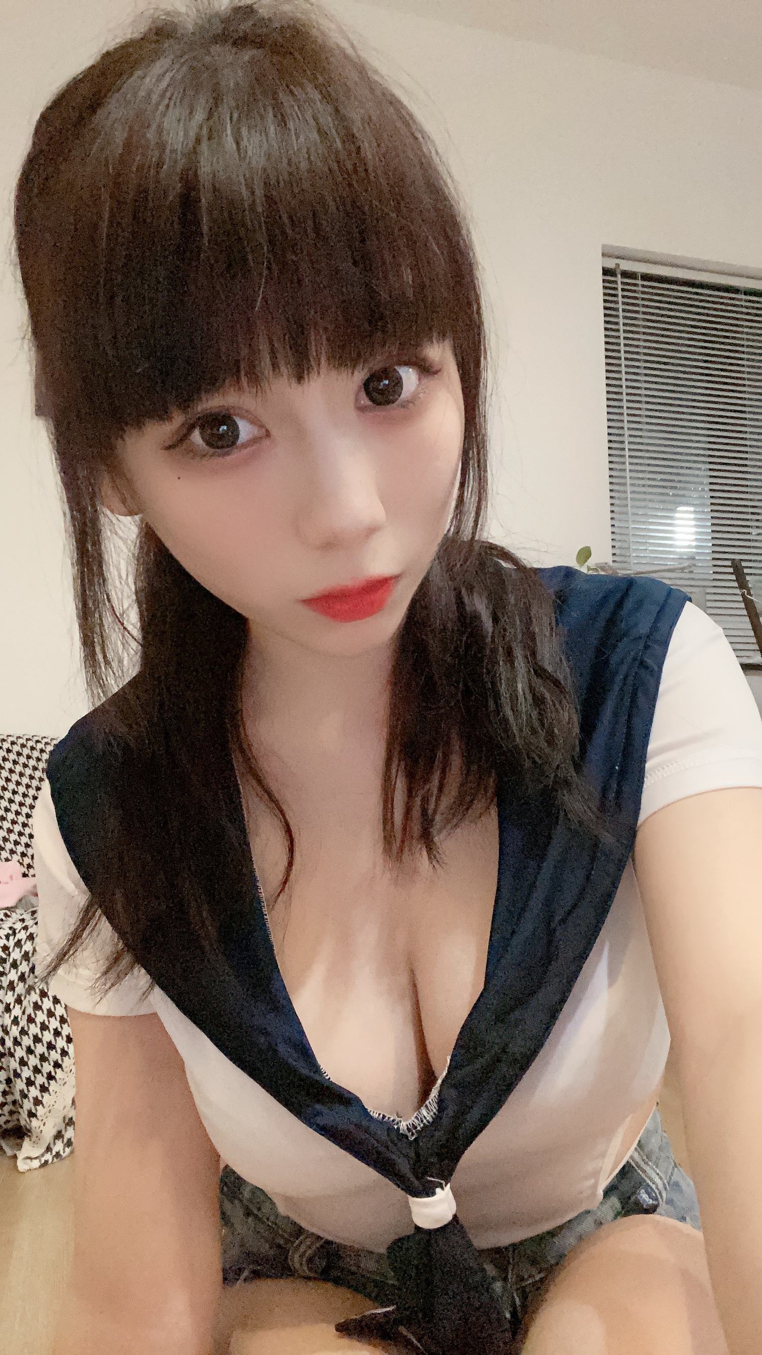 usejan（蓝蓝）- 绑带牛仔裤 [56P]