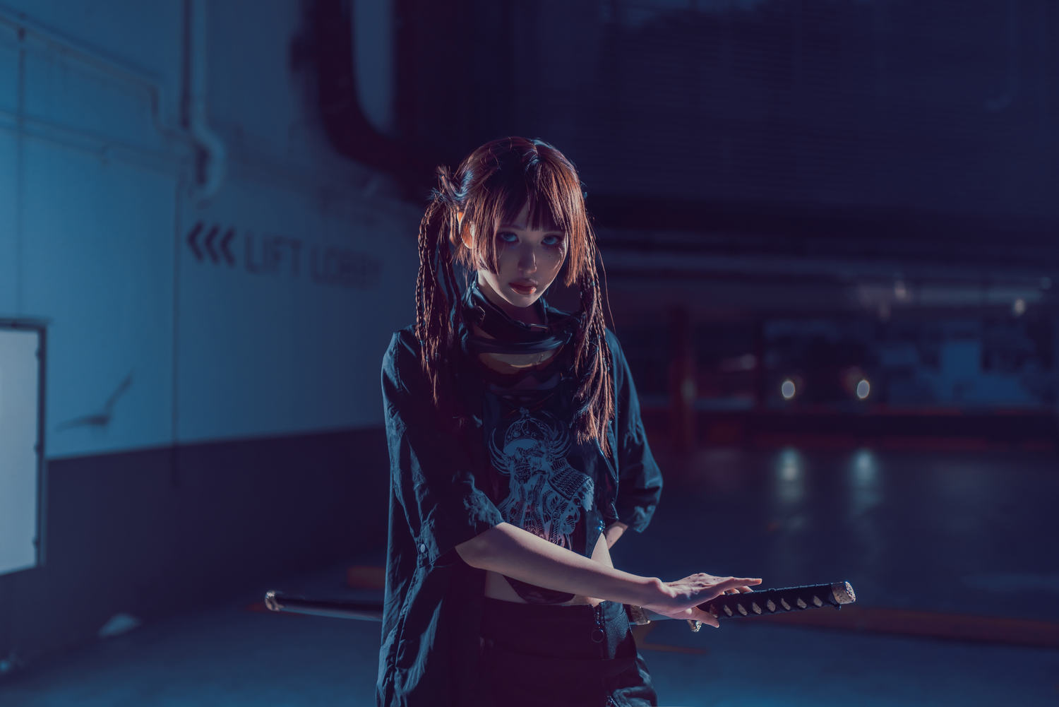 Viku猫梨梨 - 赛博刺客 [18P]