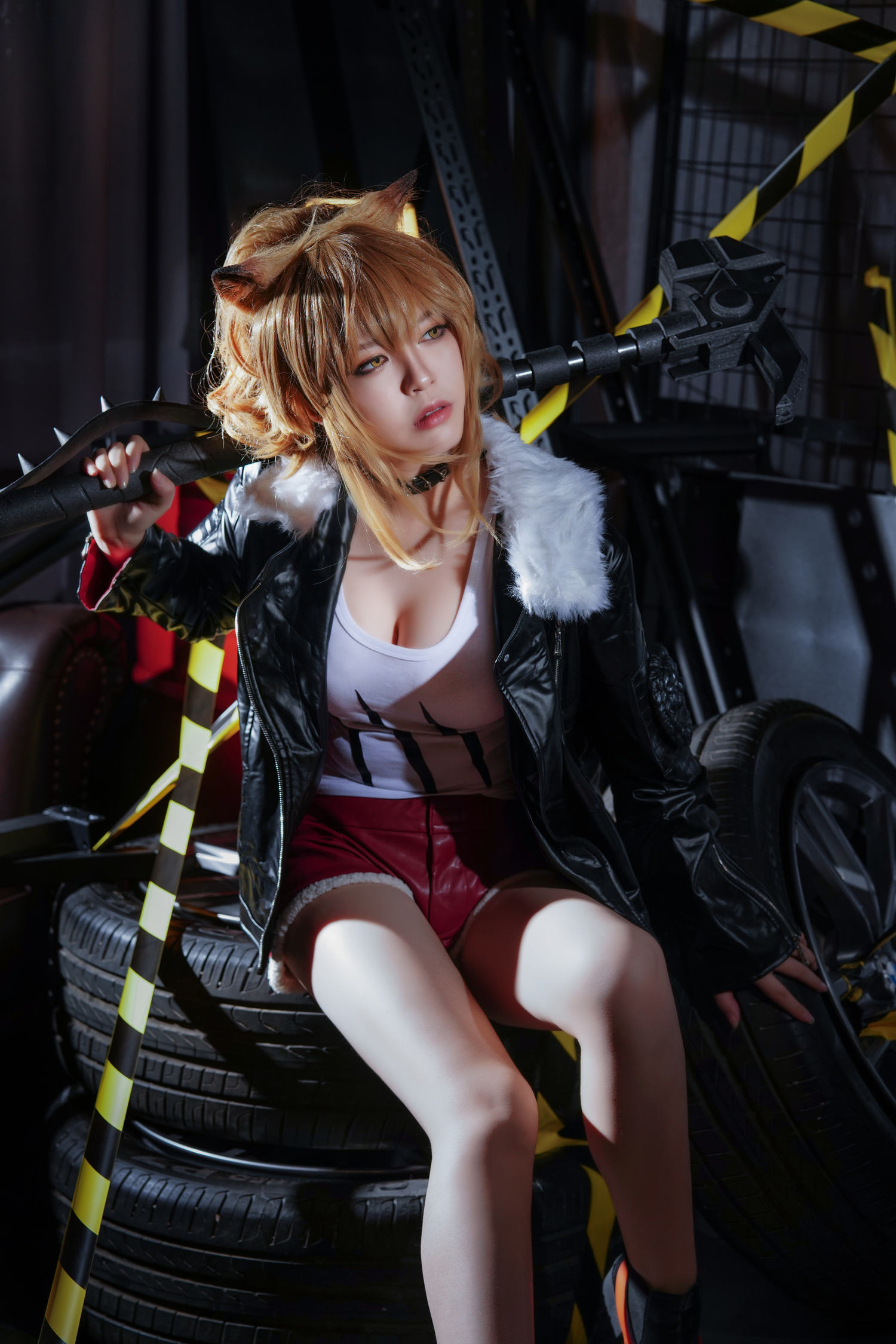 半半子 – 推進之王 [16P]