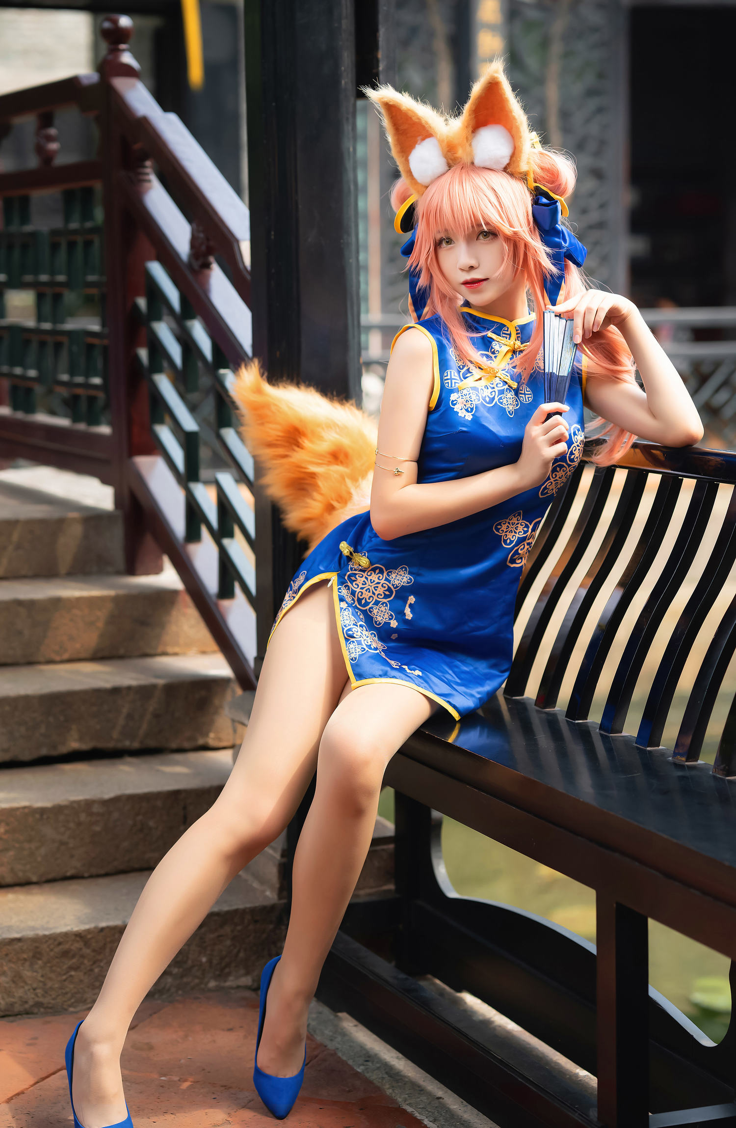 大大卷卷小卷 - 玉藻前同人旗袍 [21P]