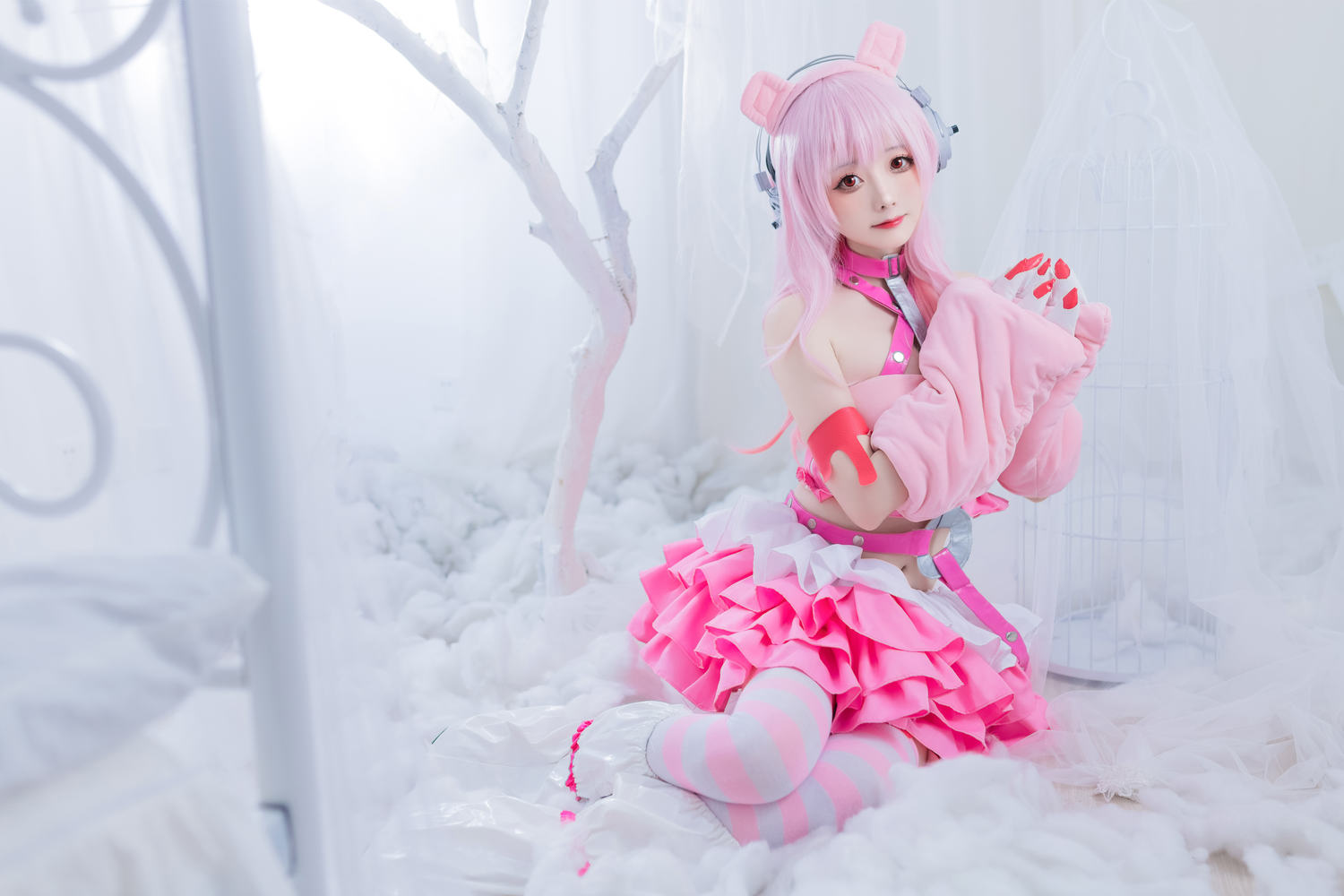 嶋葵 - 超级索尼子暴力熊 [46P]