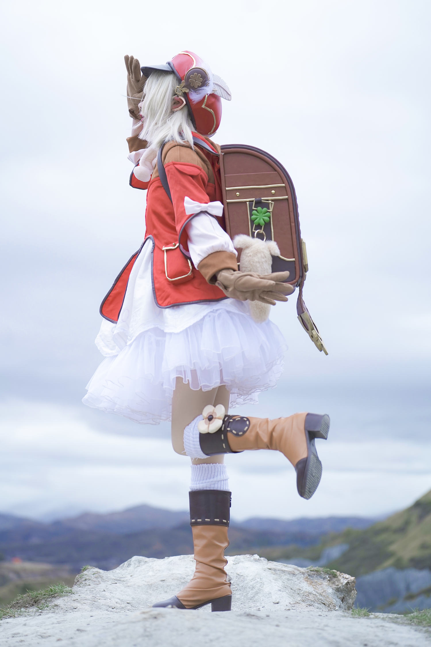 嶋葵 – 原神可莉 [18P]