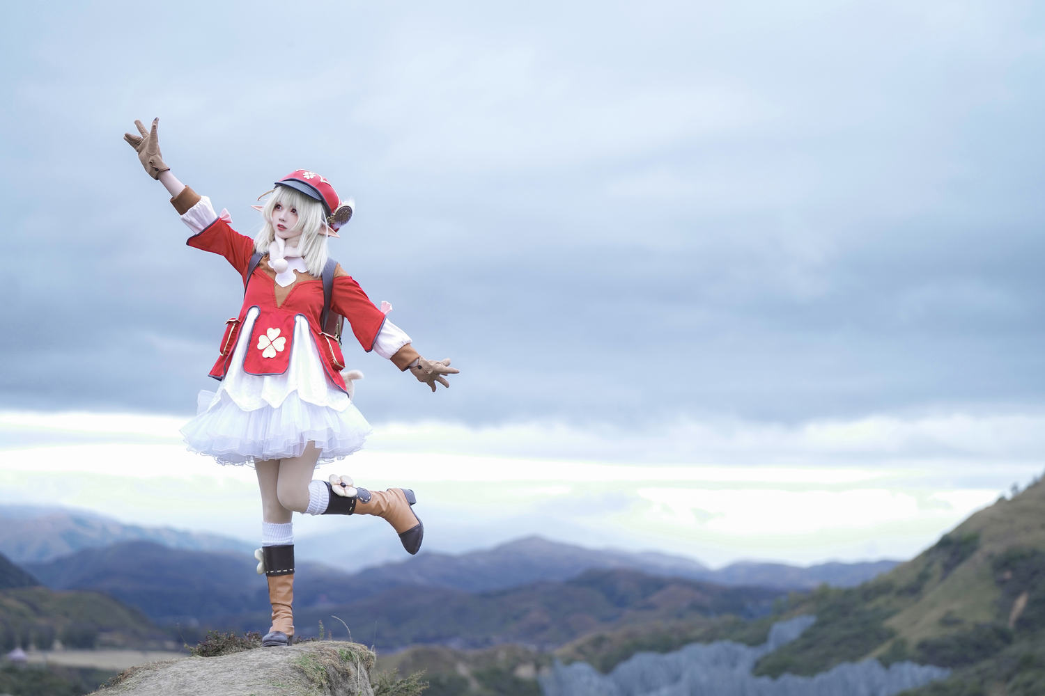 嶋葵 - 原神可莉 [18P]