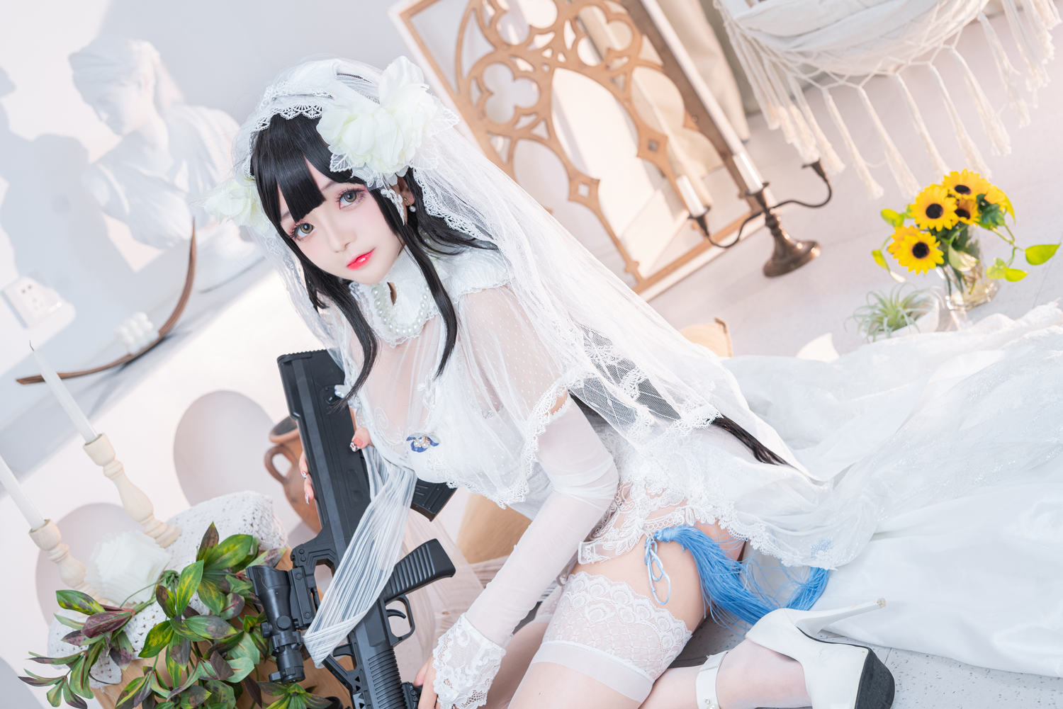 日奈娇 - 95式婚纱 [52P]