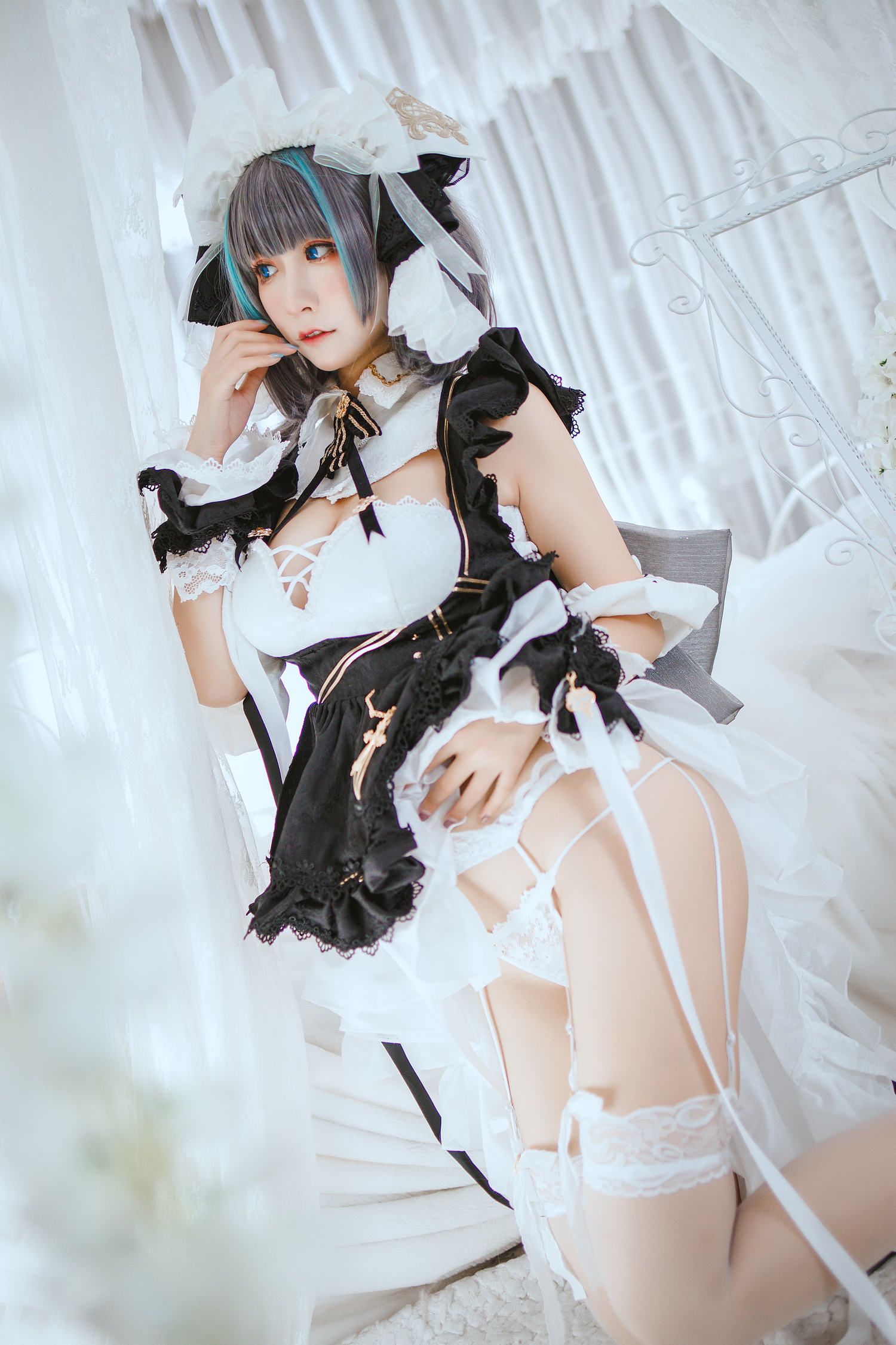 猫九酱Sakura - 柴郡女仆 [30P]