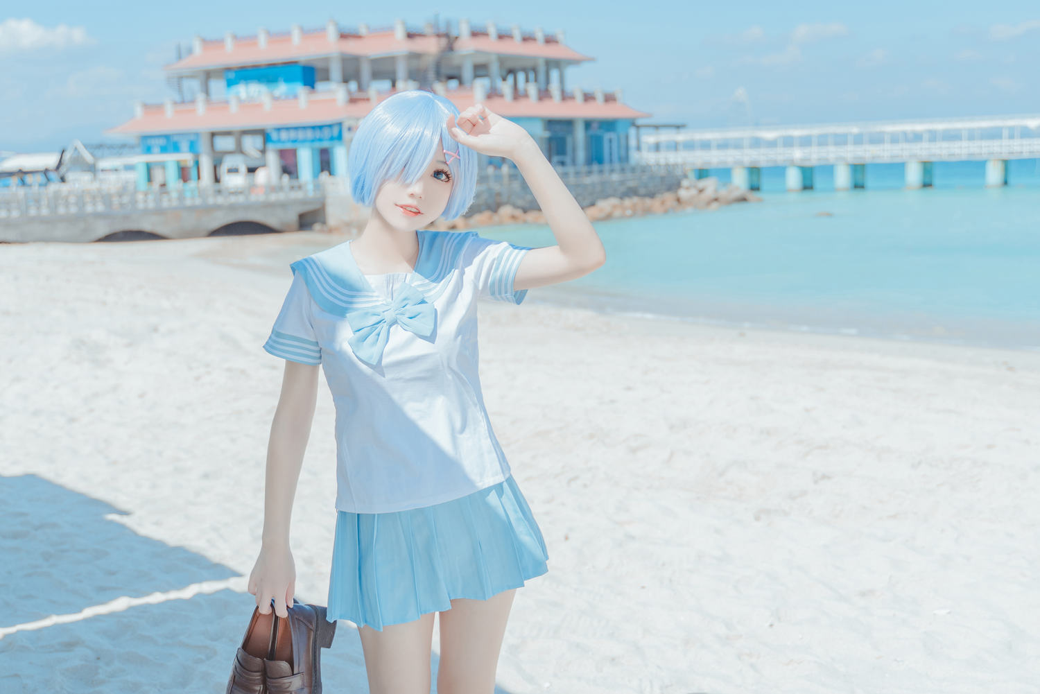 猫君君 - SY蕾姆JK [26P]