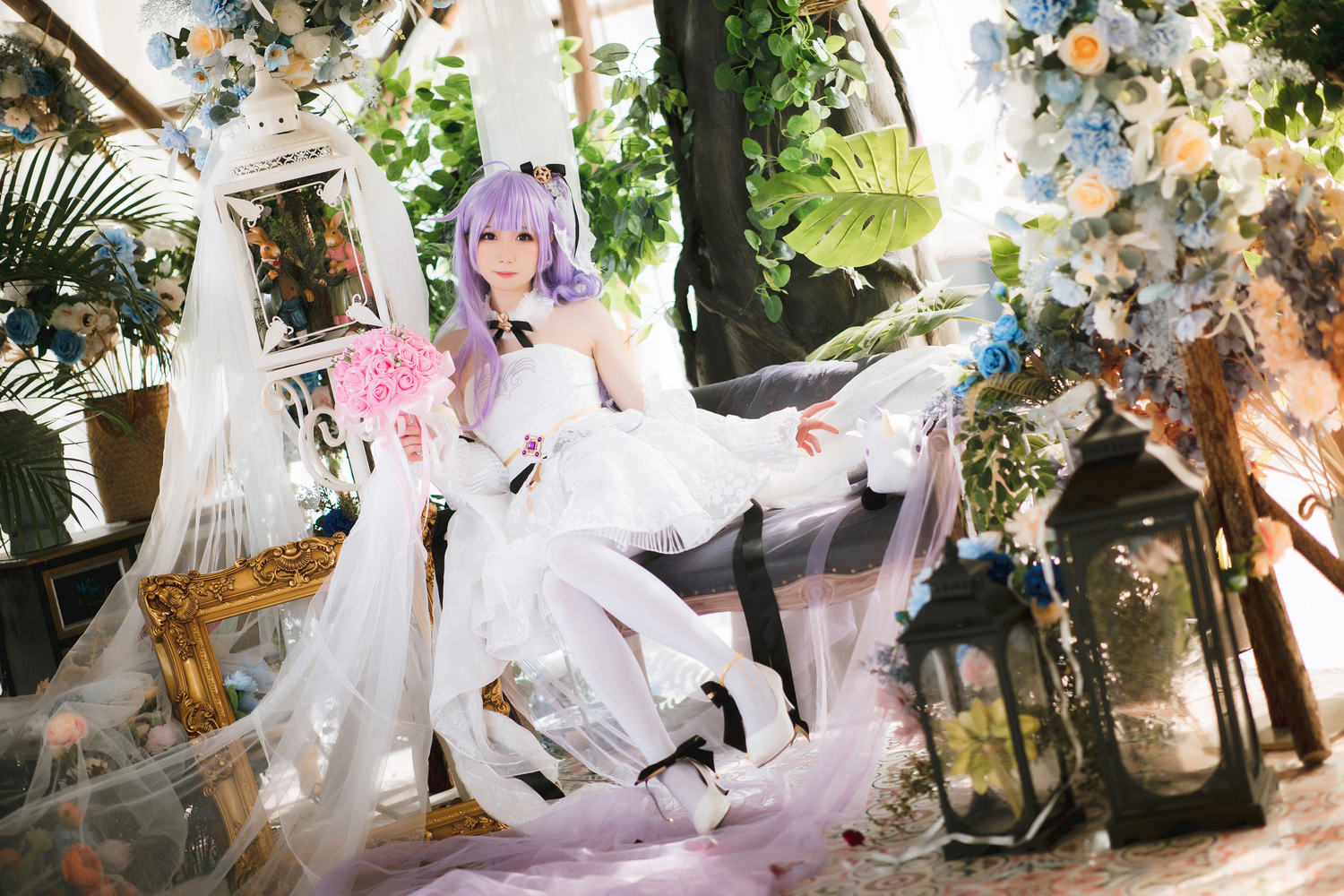 焖焖碳 - 独角兽婚纱 [25P]