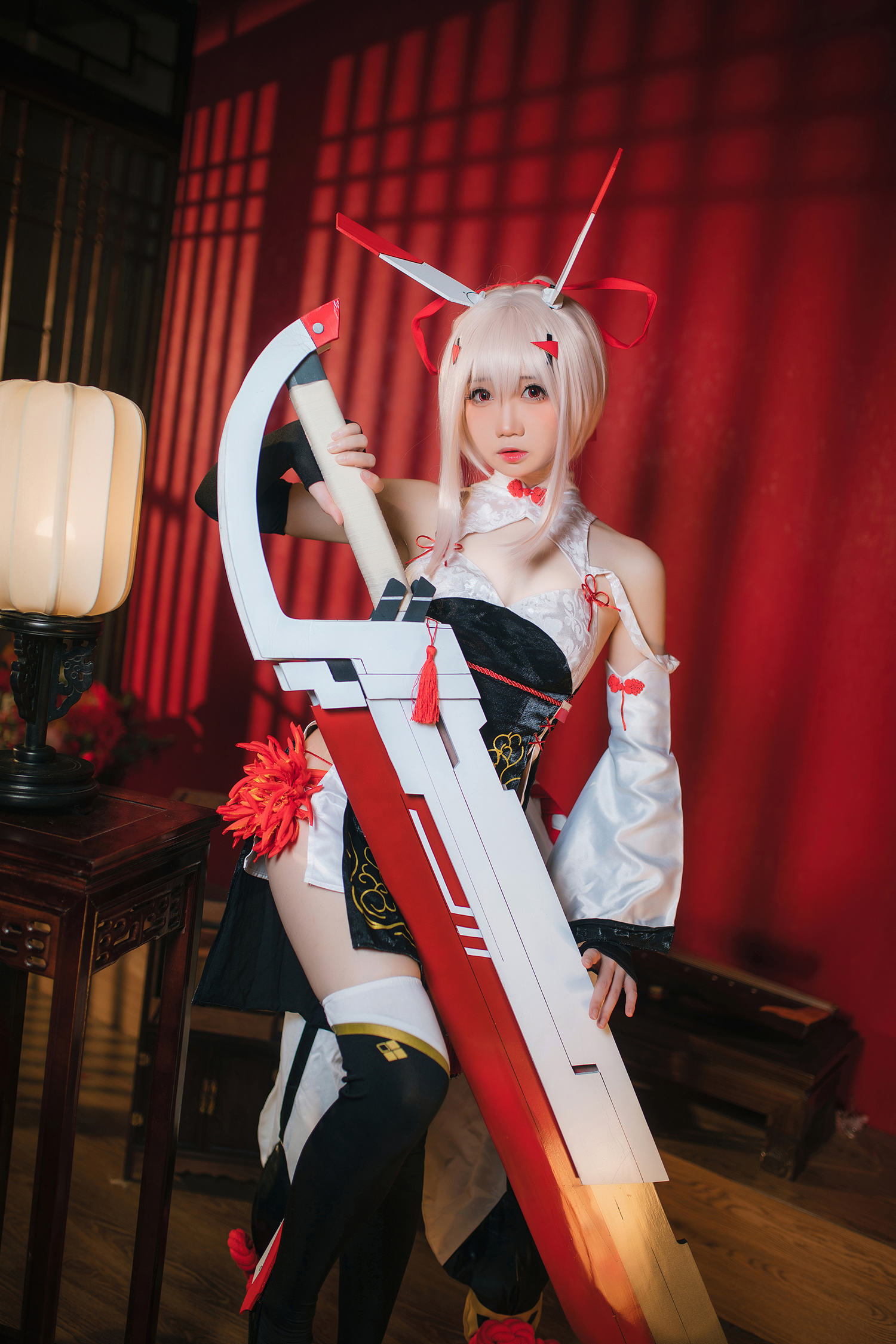 焖焖碳 – 绫波旗袍 [25P]