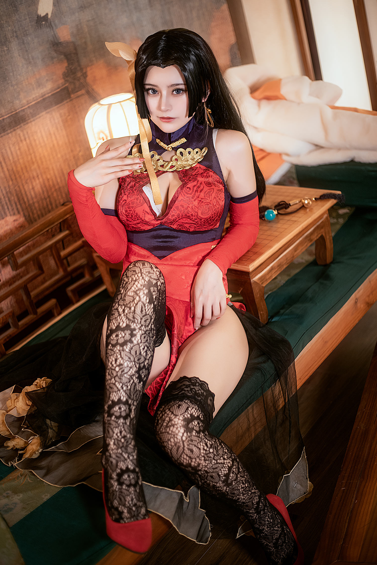 芊芊酱 - 女帝旗袍 [25P]