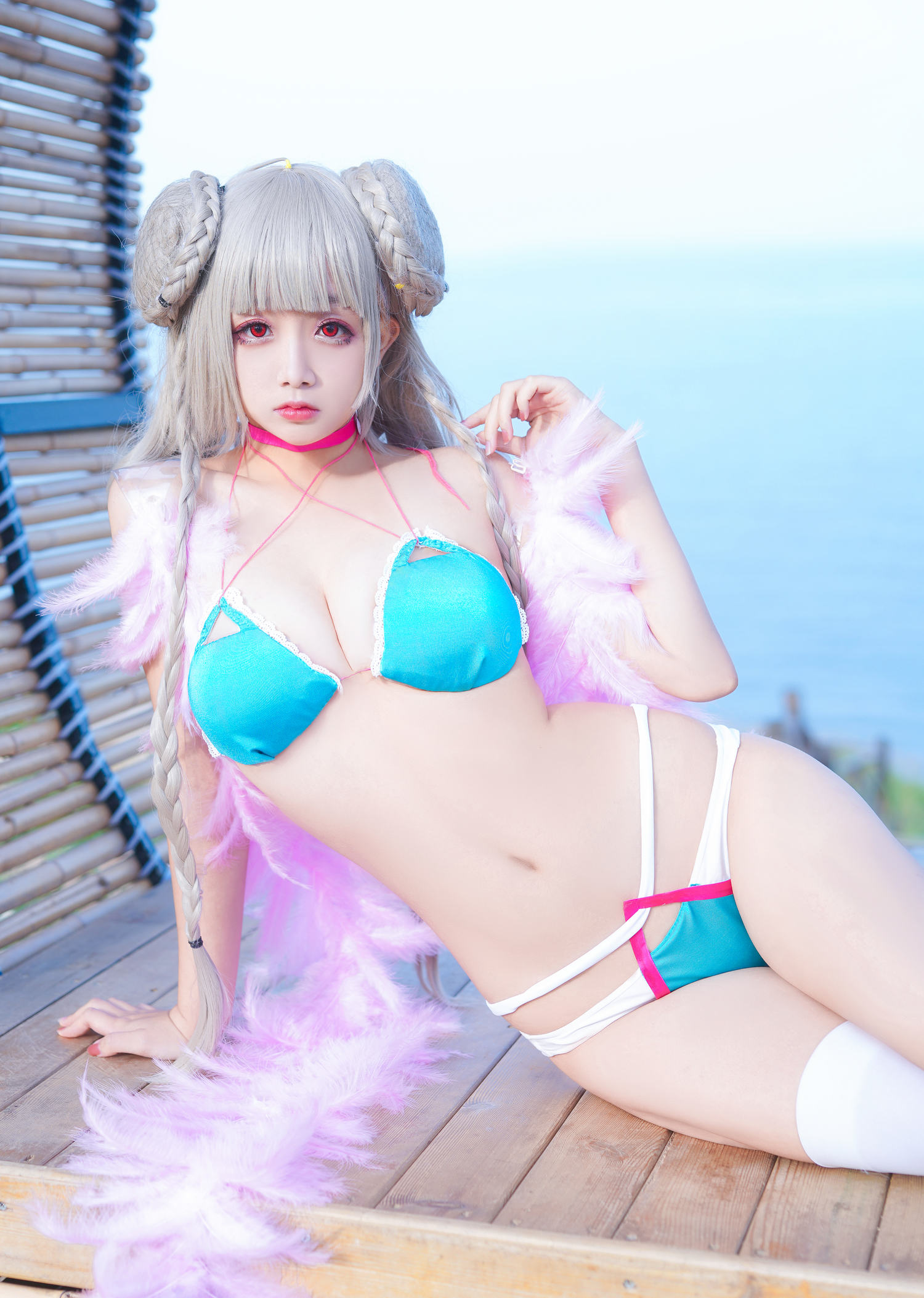 日奈娇 – 可畏泳装 [28P]