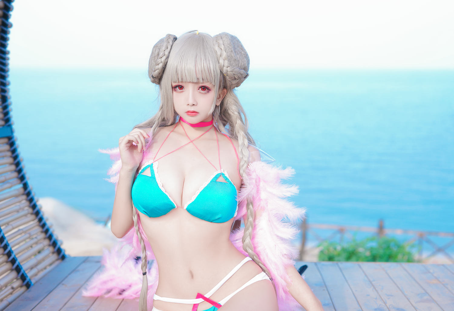 日奈娇 - 可畏泳装 [28P]