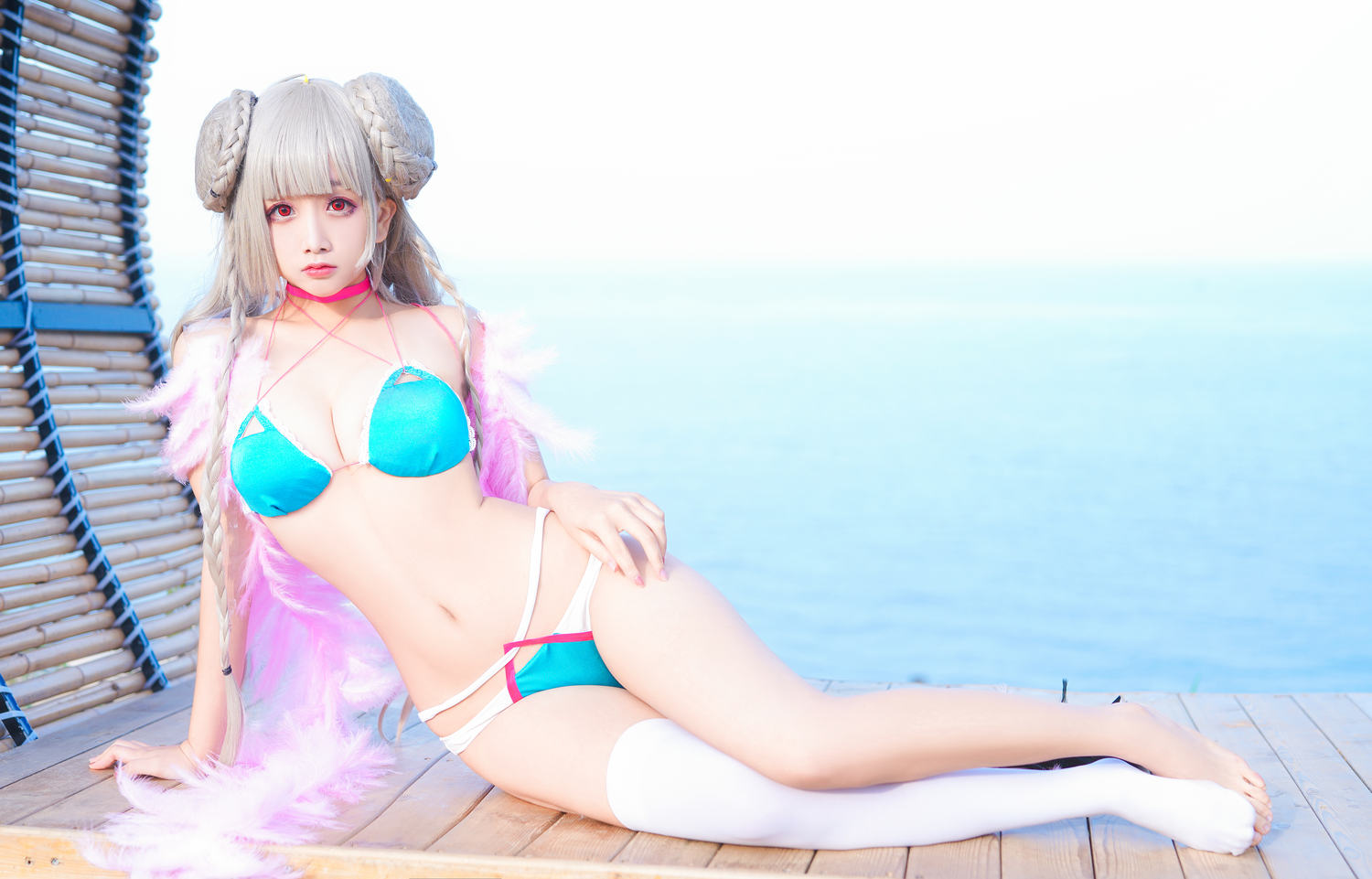 日奈娇 - 可畏泳装 [28P]