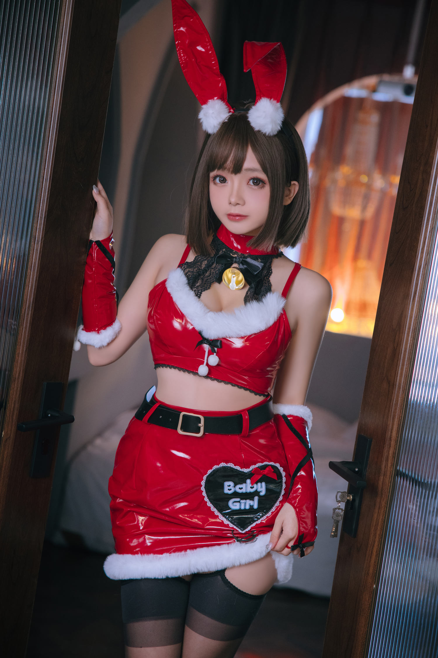 日奈娇 – 圣诞兔子 [97P]