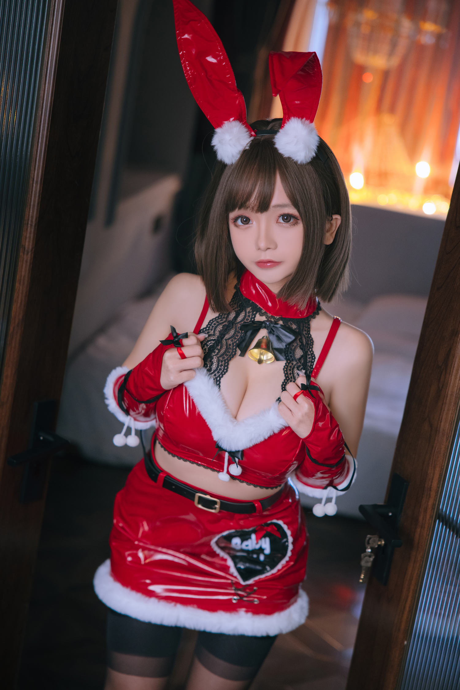 日奈娇 - 圣诞兔子 [97P]