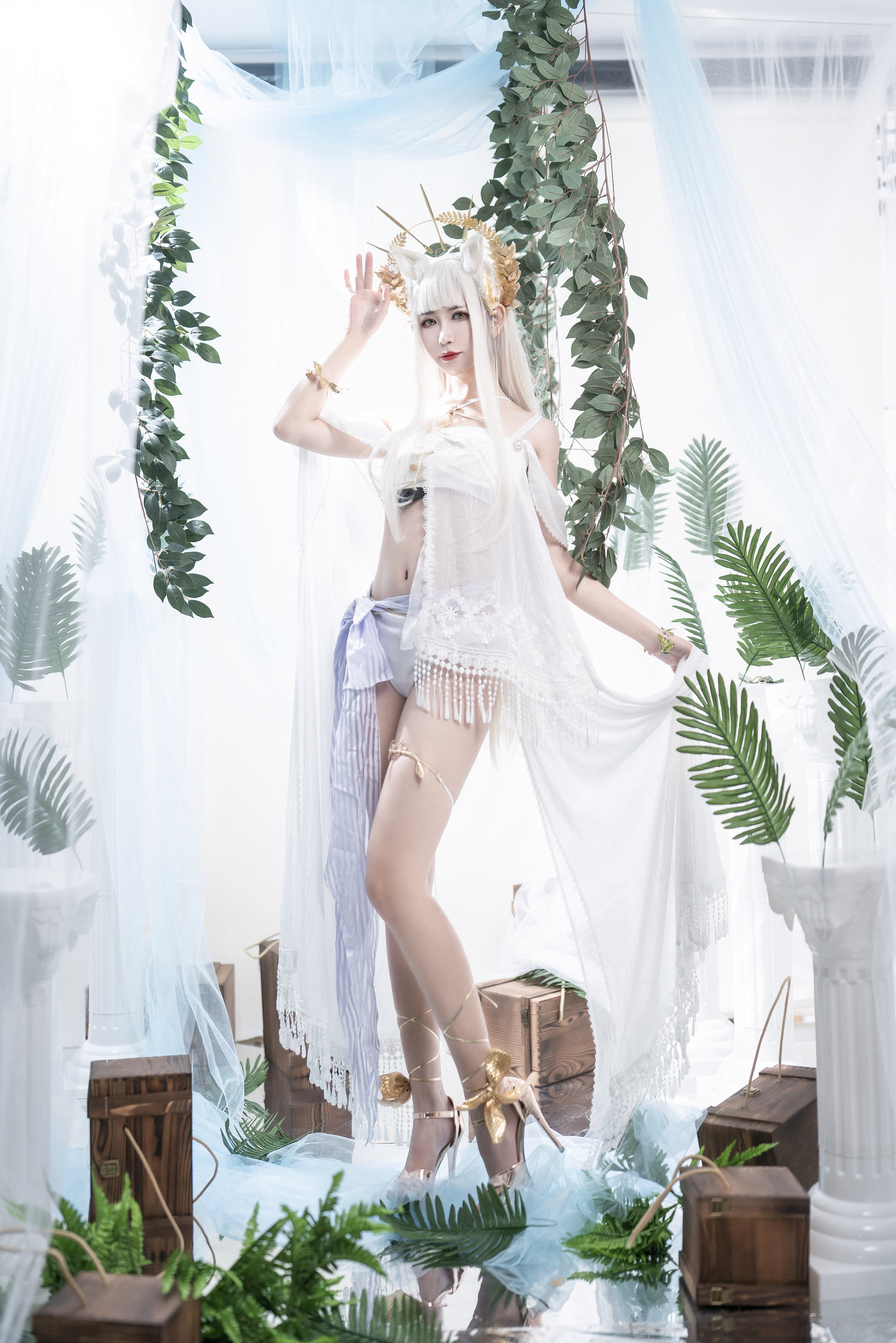 阮邑_Fairy – 白金泳装 [13P]