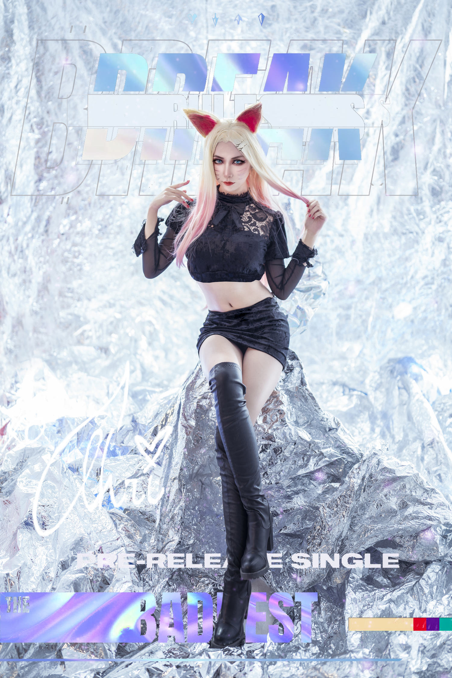 阮邑_Fairy – 英雄联盟 阿狸KDA2.0 [9P]