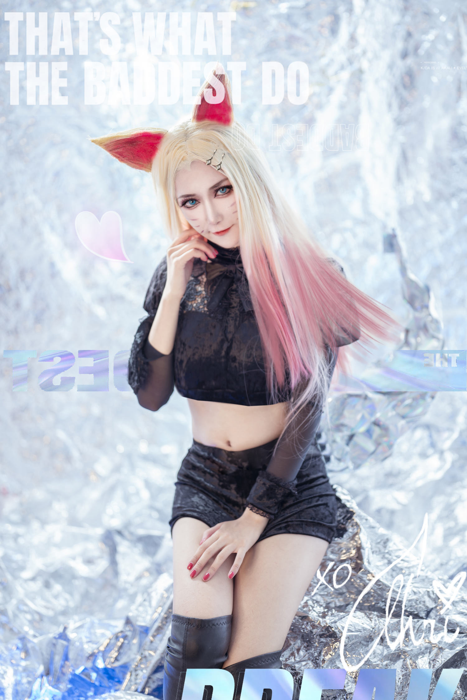 阮邑_Fairy - 英雄联盟 阿狸KDA2.0 [9P]