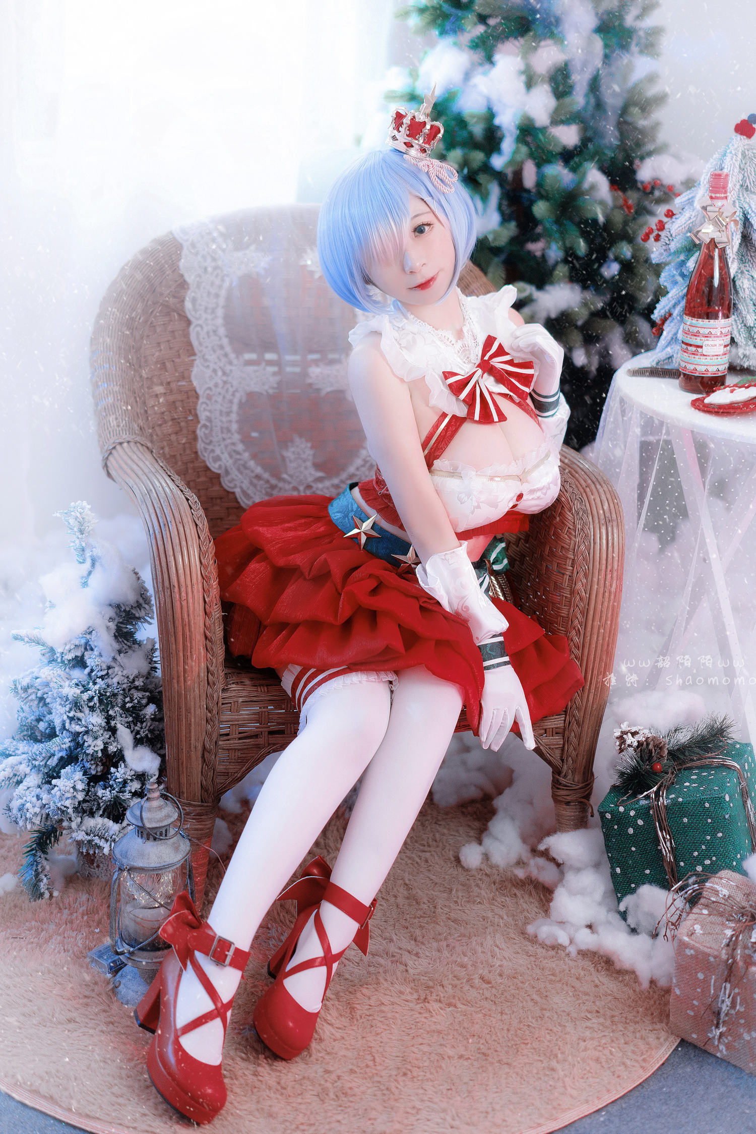 韶陌陌 - 圣诞蕾姆 [16P]