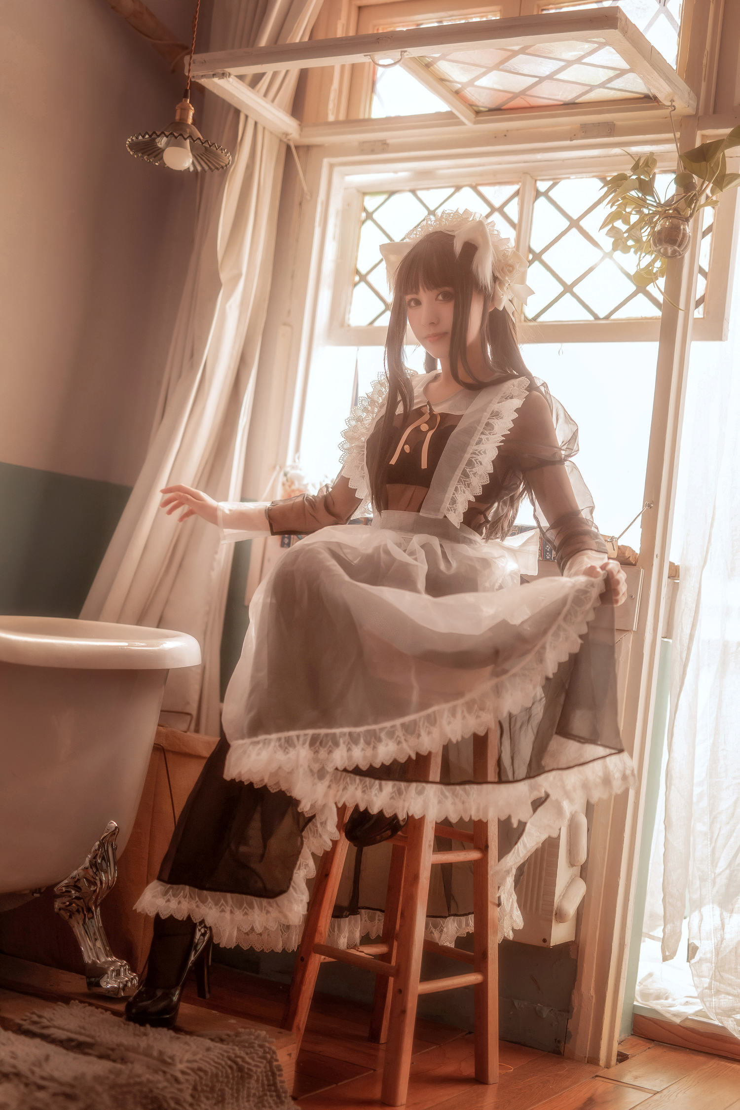 外星嫣子 - 透明女仆 [24P]