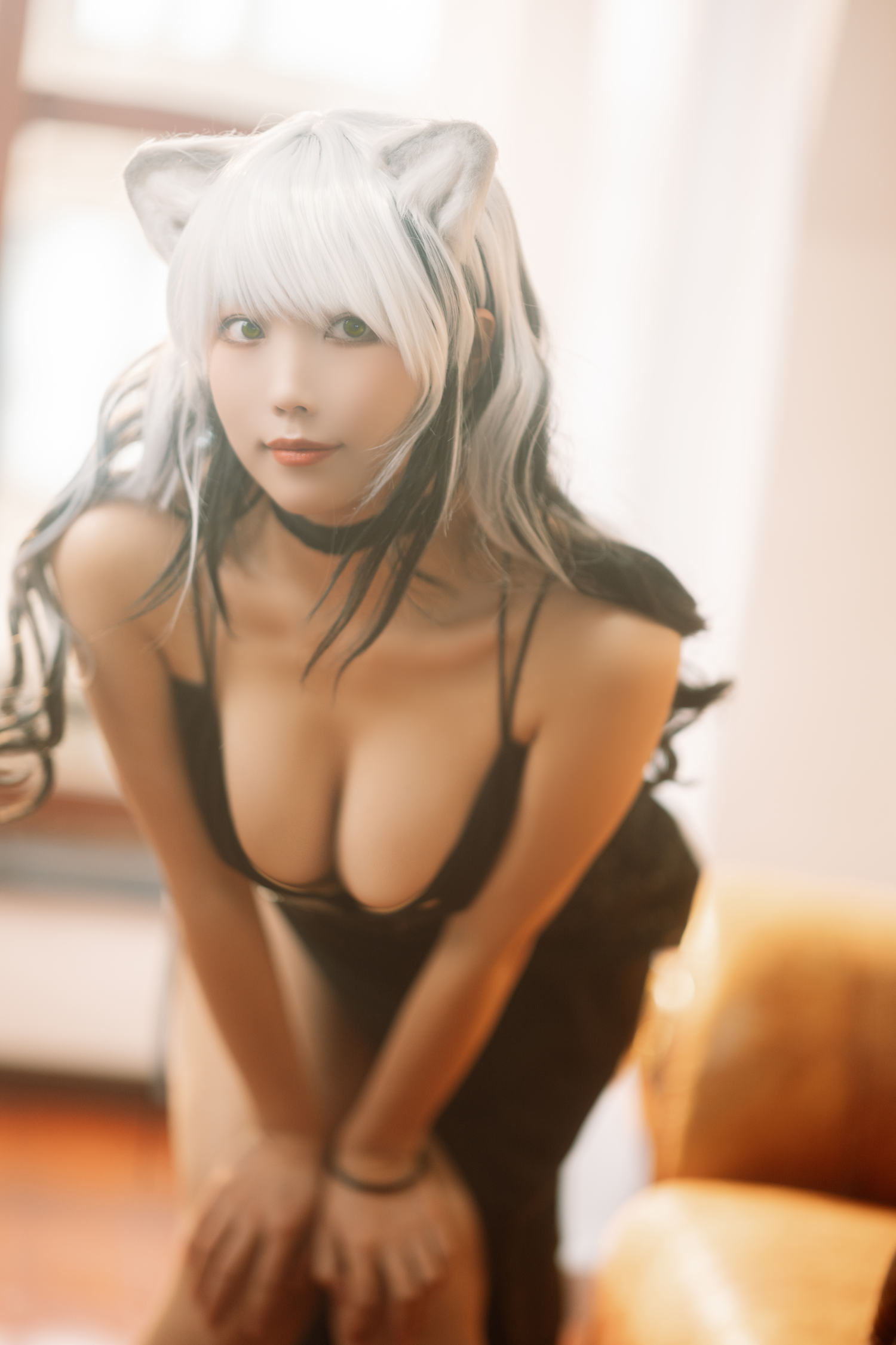 汪知子 - 黑cos [36P]